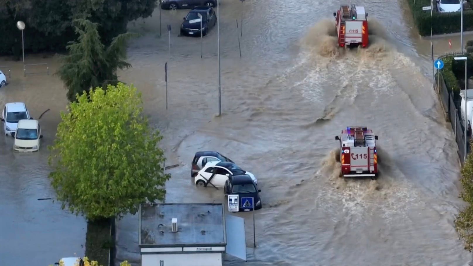 Sintflut-Regen in Toskana – Behörden rufen Notstand aus