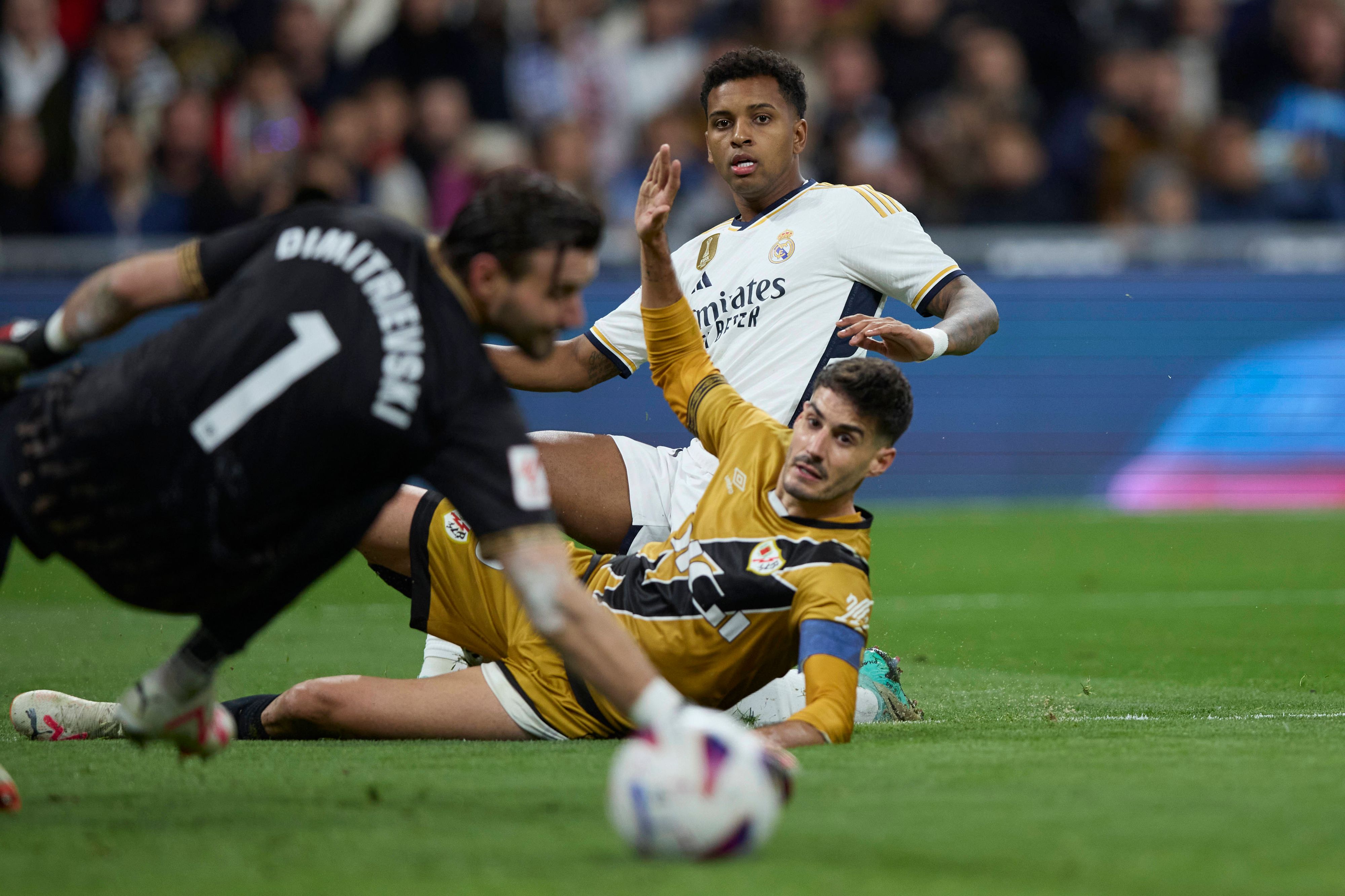Auch Rodrygo kam nicht durch.
