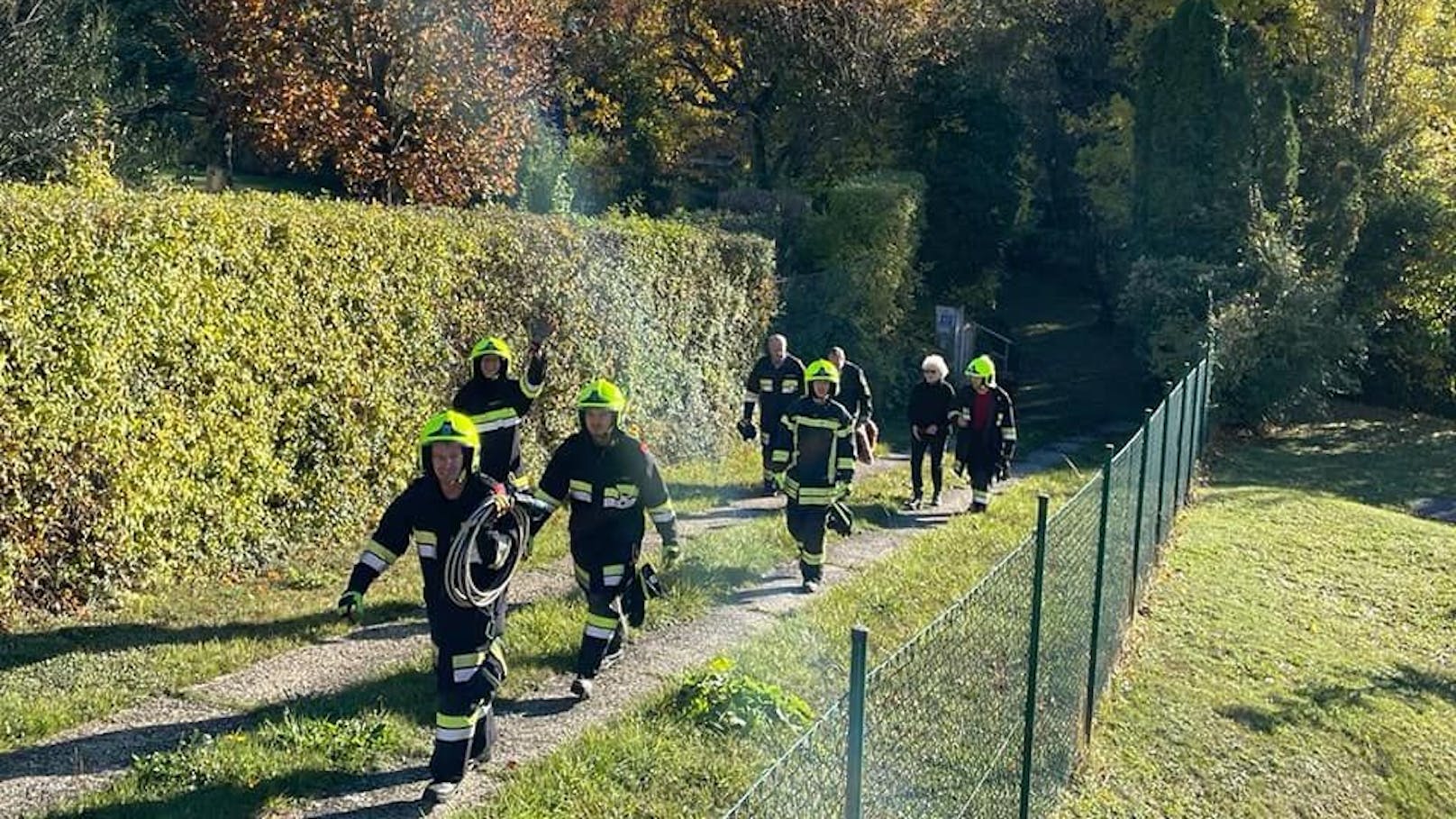 Für die Rettung des Tieres ... 