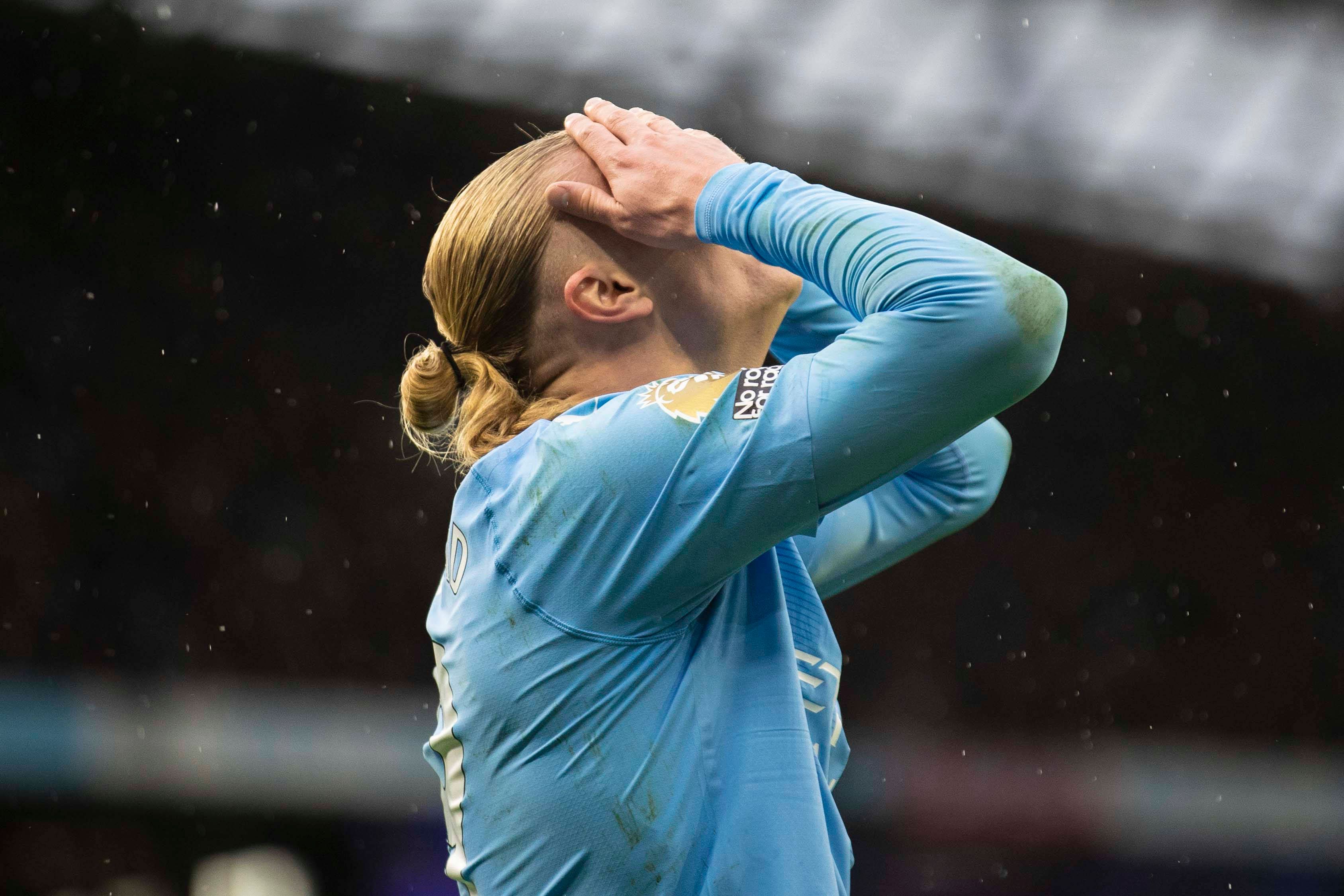 Erling Haaland knickte um.