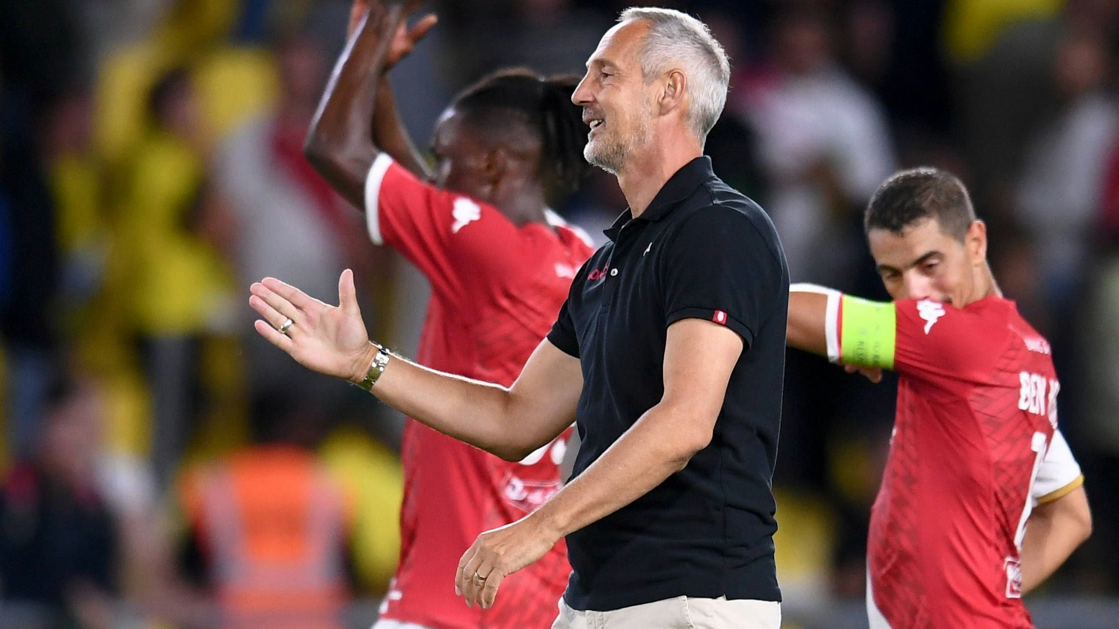 Adi Hütter und Monaco.