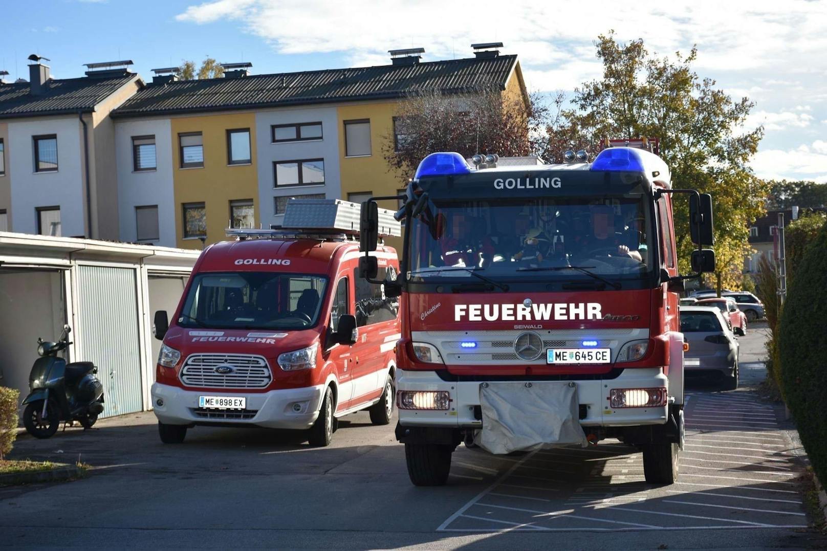 Das unverletzte Kind konnte nach dem Einsatz seinen Eltern übergeben werden.