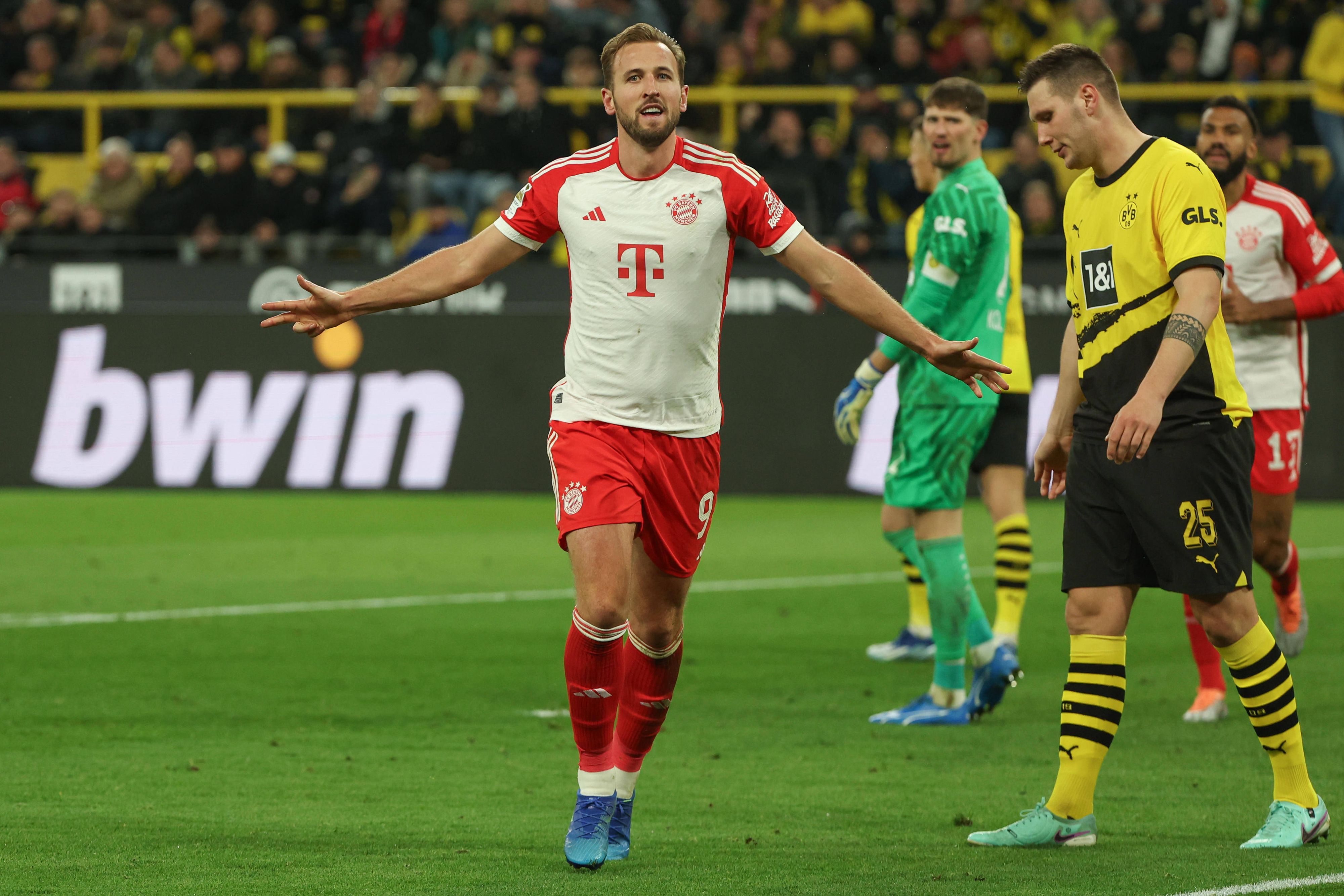 Harry Kane ist der neue Star der Bayern. Gegen Dortmund erzielte er einen Hattrick.