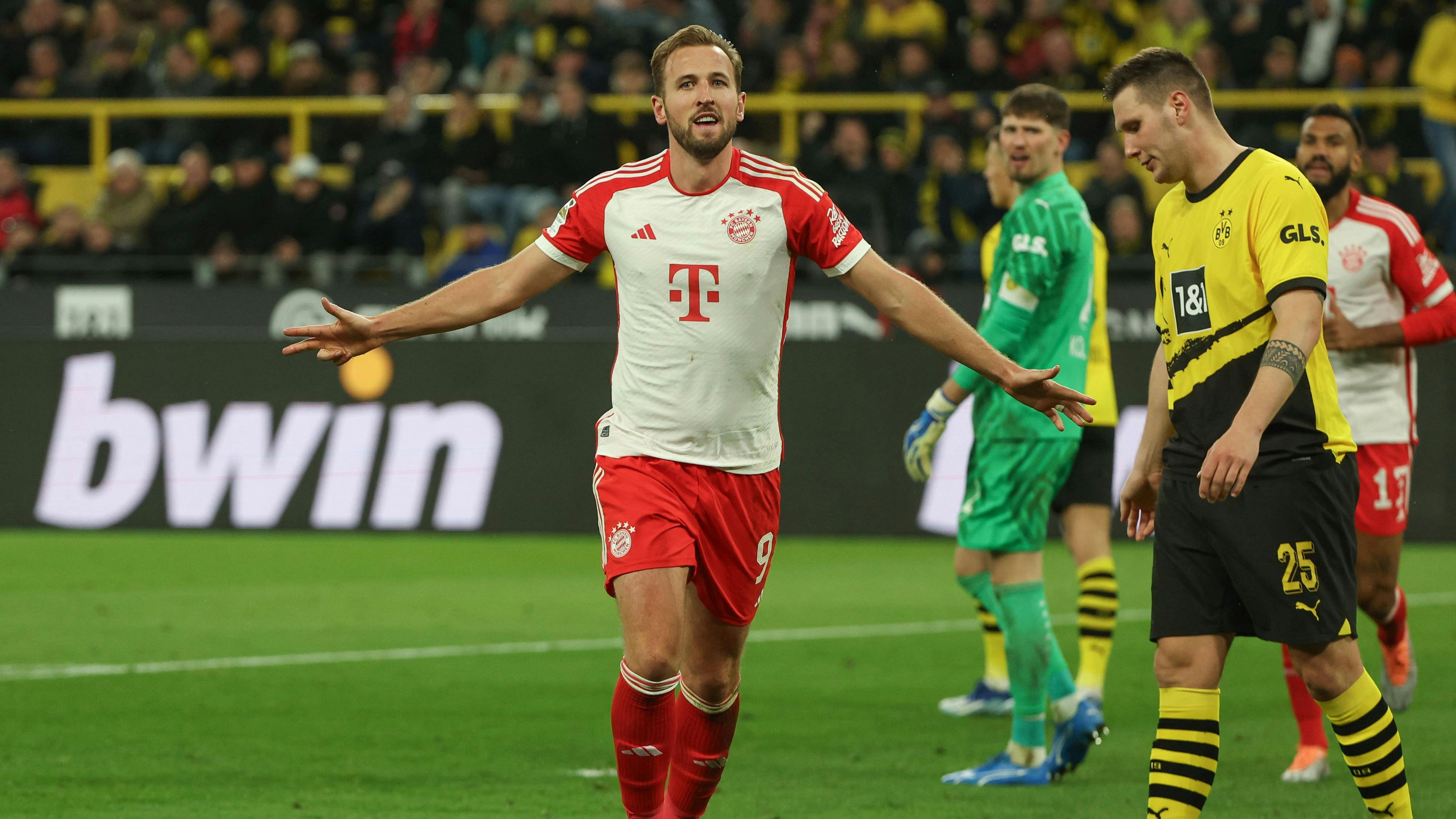 Harry Kane ist der neue Star der Bayern. Gegen Dortmund erzielte er einen Hattrick.
