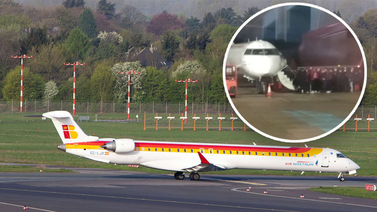 Die Spieler von Sevilla auf dem zum Flugzeug.