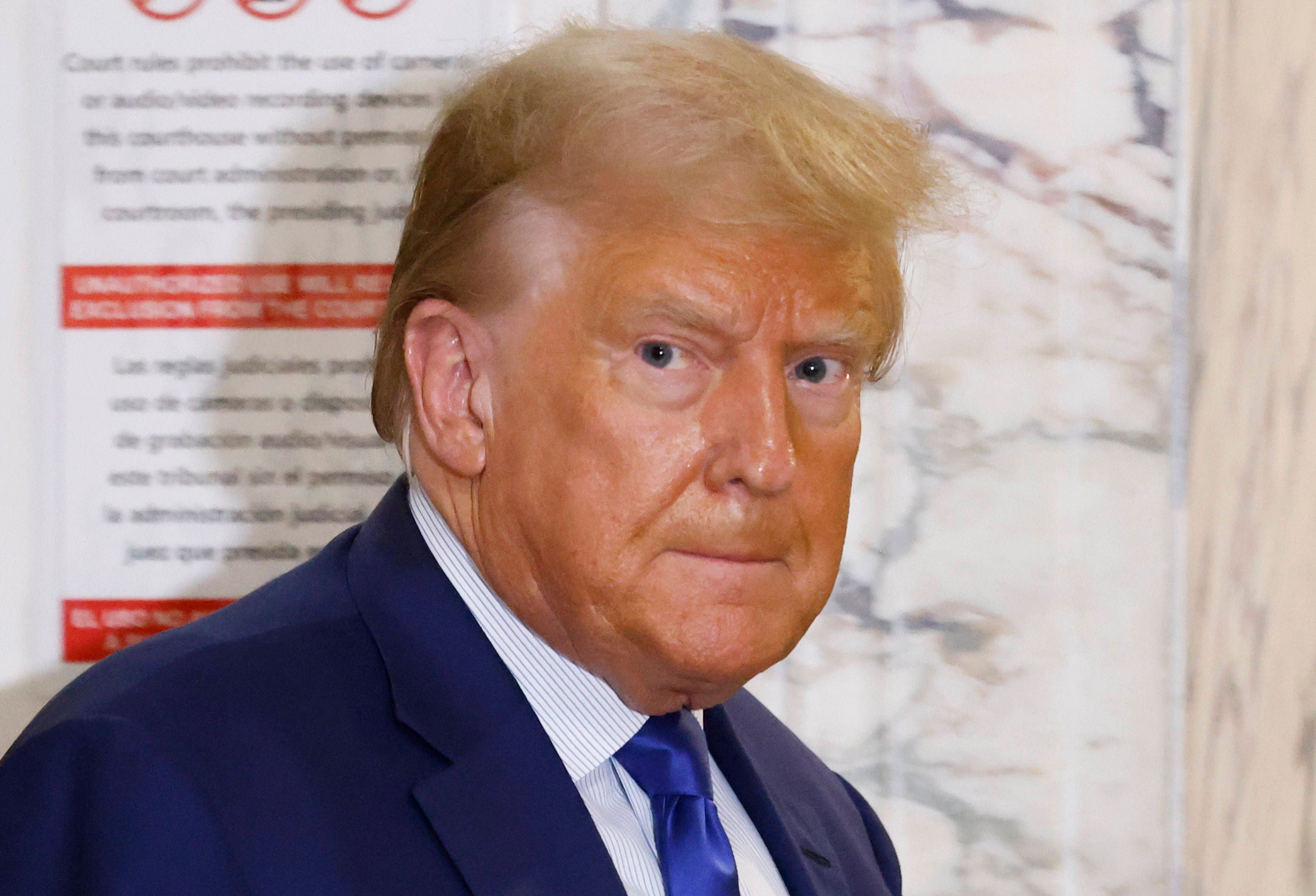 Bezeichnet den Prozess gegen ihn und sein Immobilienimperium als «politisch motiviert»: Donald Trump. (Archivbild)