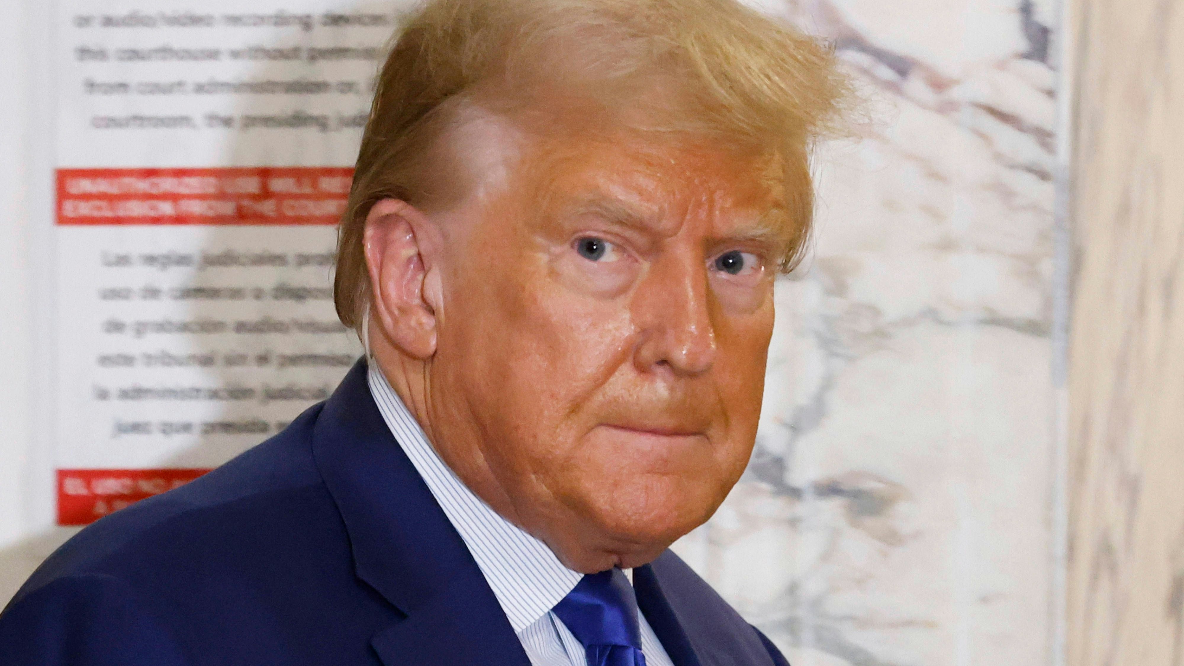 Bezeichnet den Prozess gegen ihn und sein Immobilienimperium als «politisch motiviert»: Donald Trump. (Archivbild)