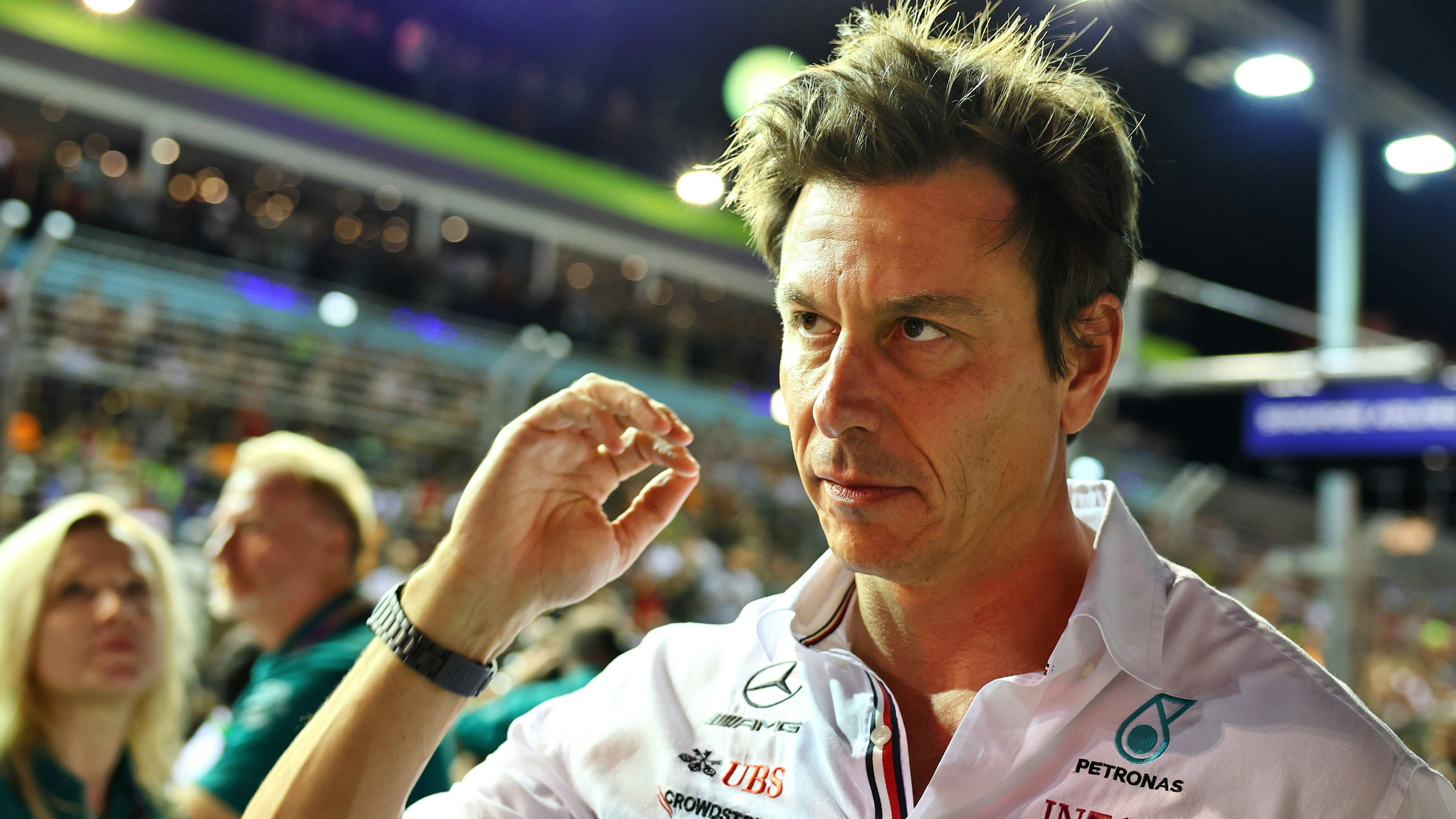 Toto Wolff ist sauer.