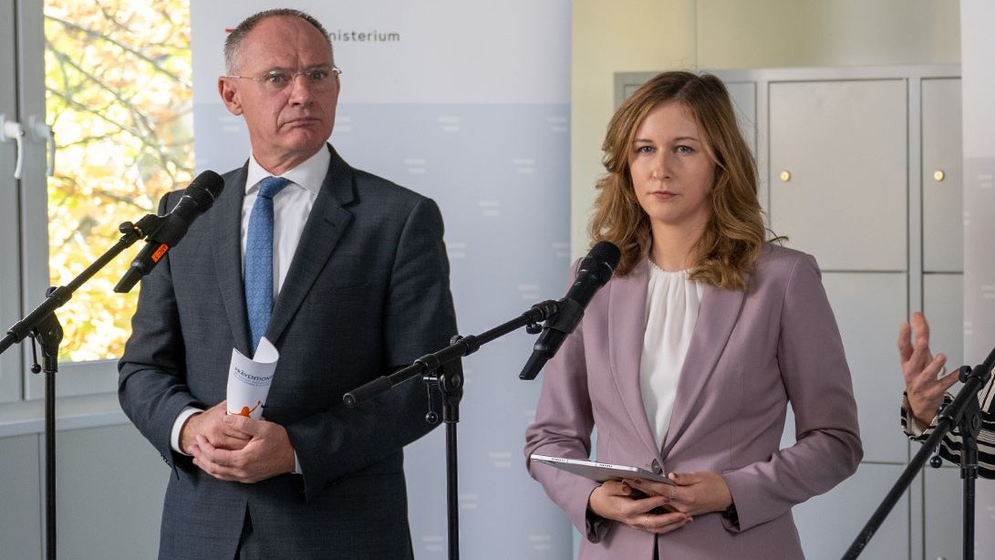 Innenminister Gerhard Karner und Integrationsministerin Claudia Plakolm.