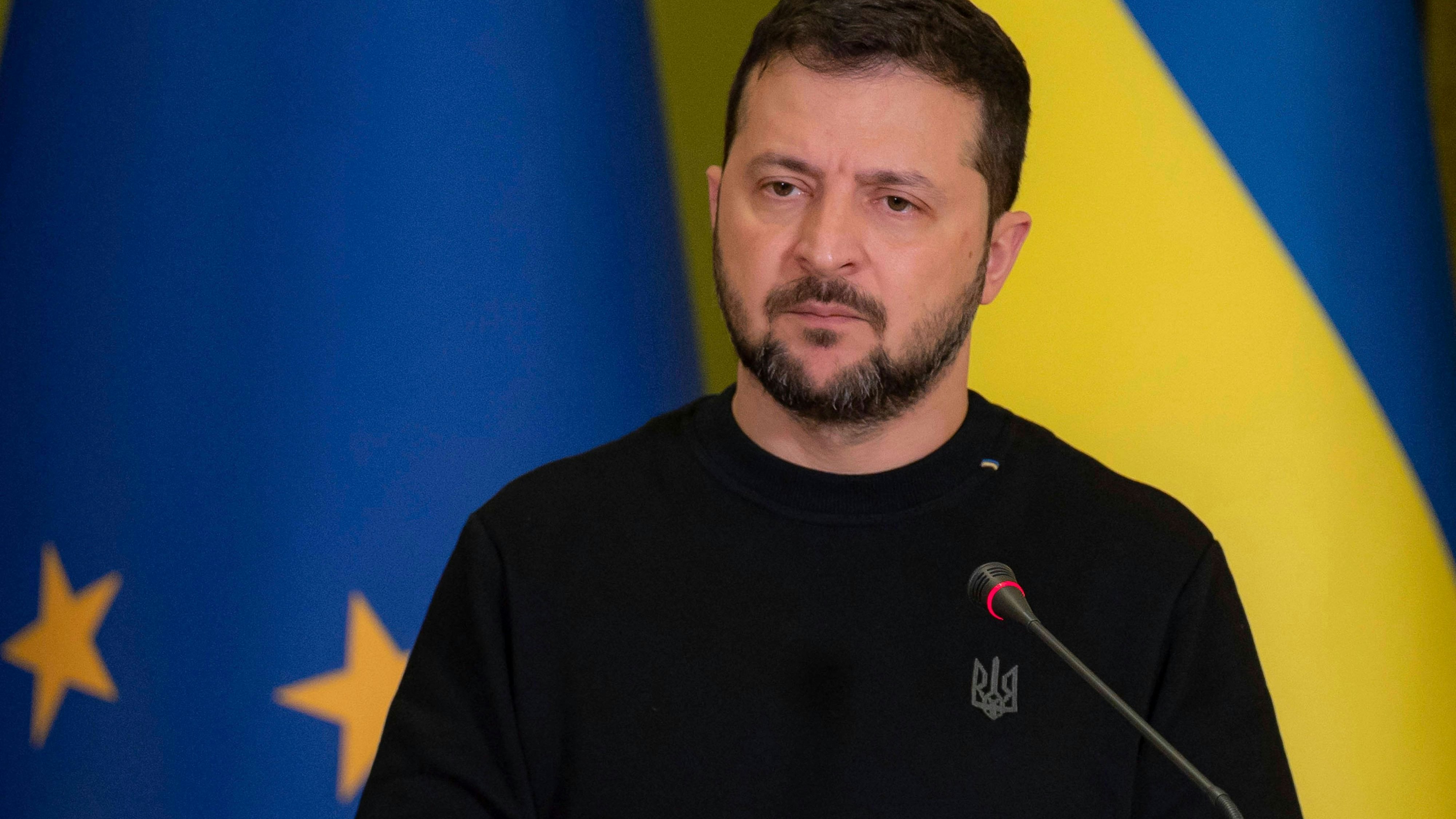 Der ukrainische Präsident Wolodimir Selenski hält an der vollständigen Befreiung seines Landes fest. 