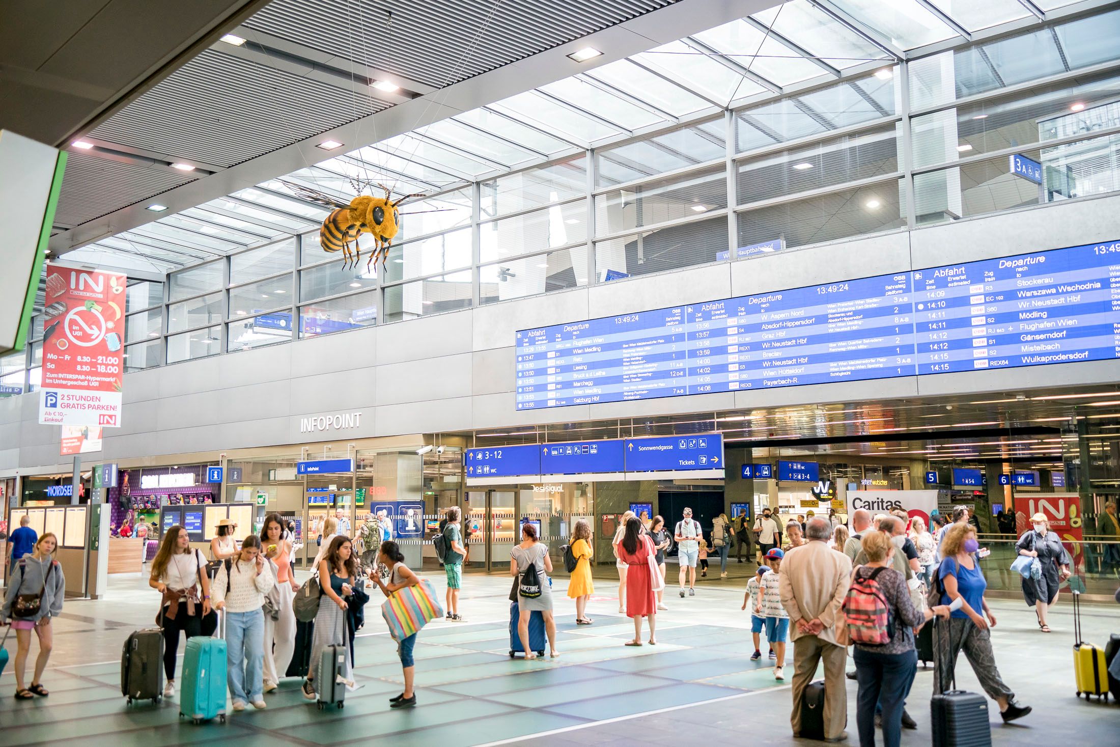 Ein 16-jähriger Teenager plante im September einen Anschlag am Wiener Hauptbahnhof.