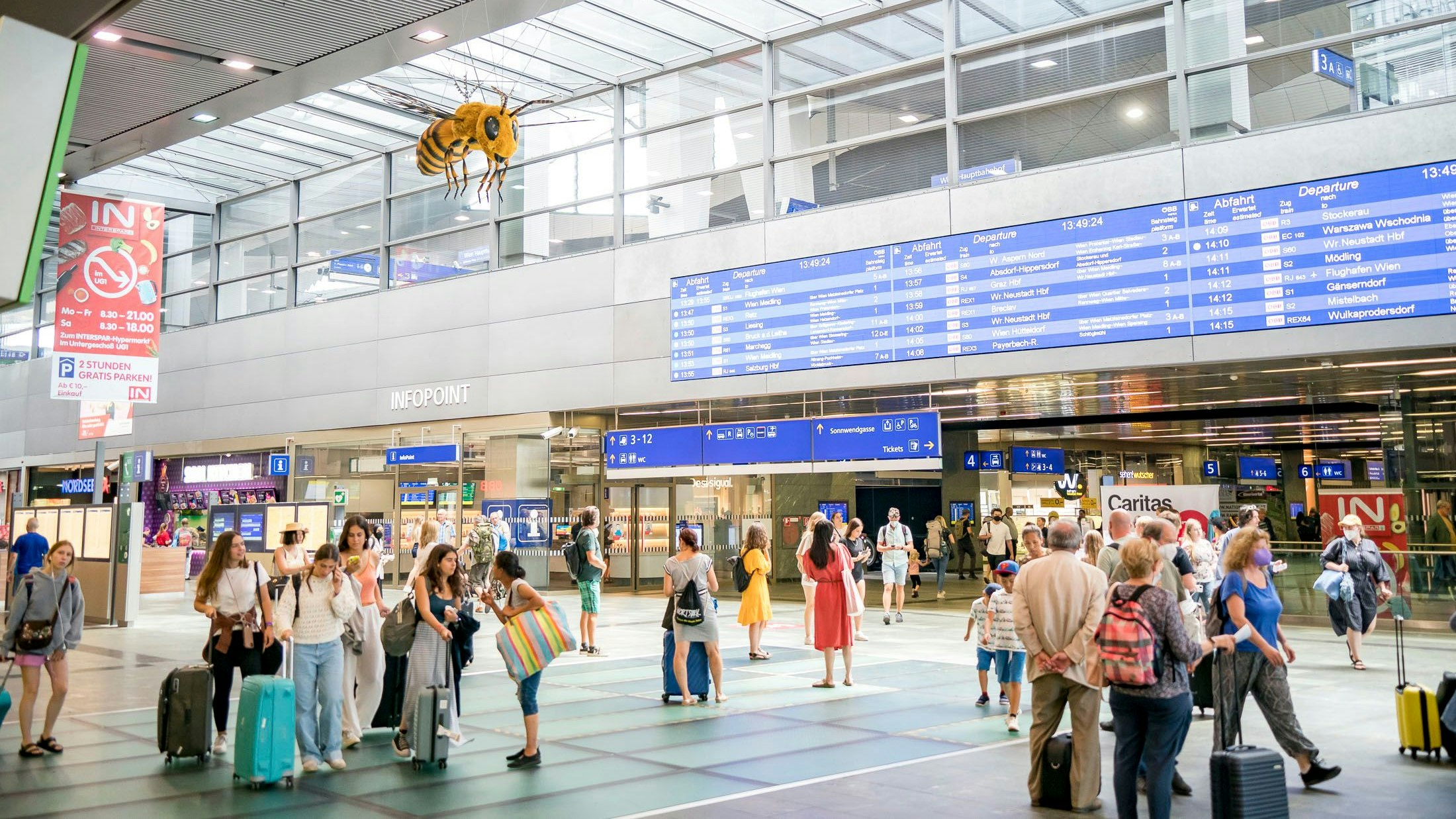 Ein 16-jähriger Teenager plante im September einen Anschlag am Wiener Hauptbahnhof.