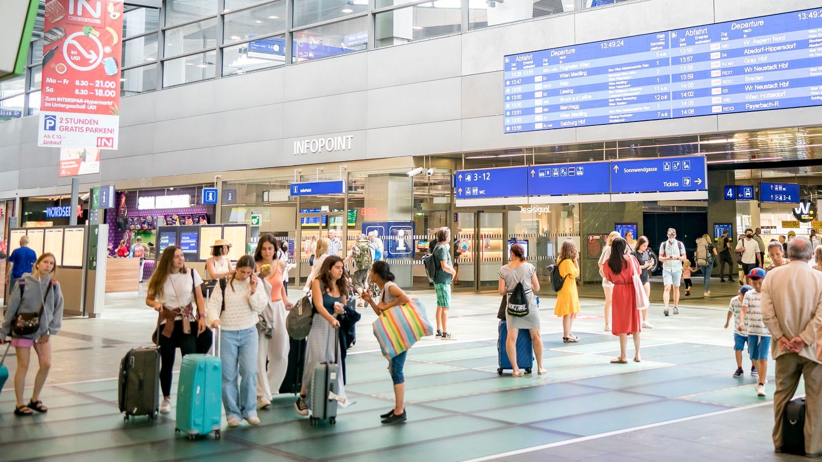 Ein 16-jähriger Teenager plante im September einen Anschlag am Wiener Hauptbahnhof.