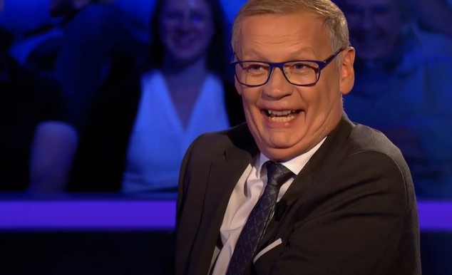 Günther Jauch wurde von seinem Team aufs Korn genommen.