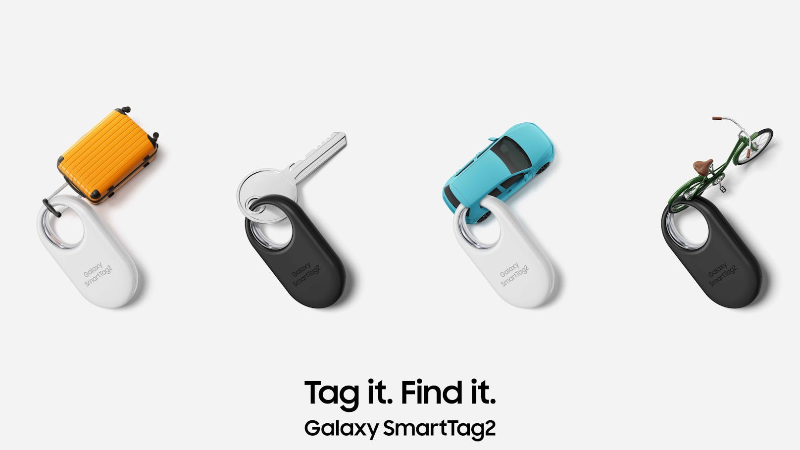 Wertsachen besser im Blick behalten mit den neuen Samsung Galaxy SmartTag2.