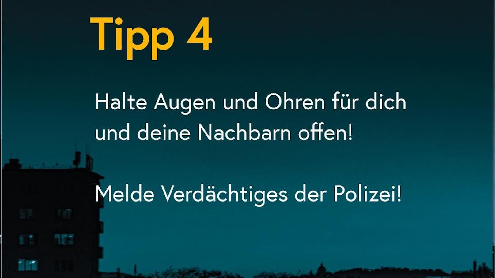 Das Bundeskriminalamt gibt Ratschläge, wie man sich am besten gegen aktuell zunehmende Dämmerungseinbrüche wappnet.