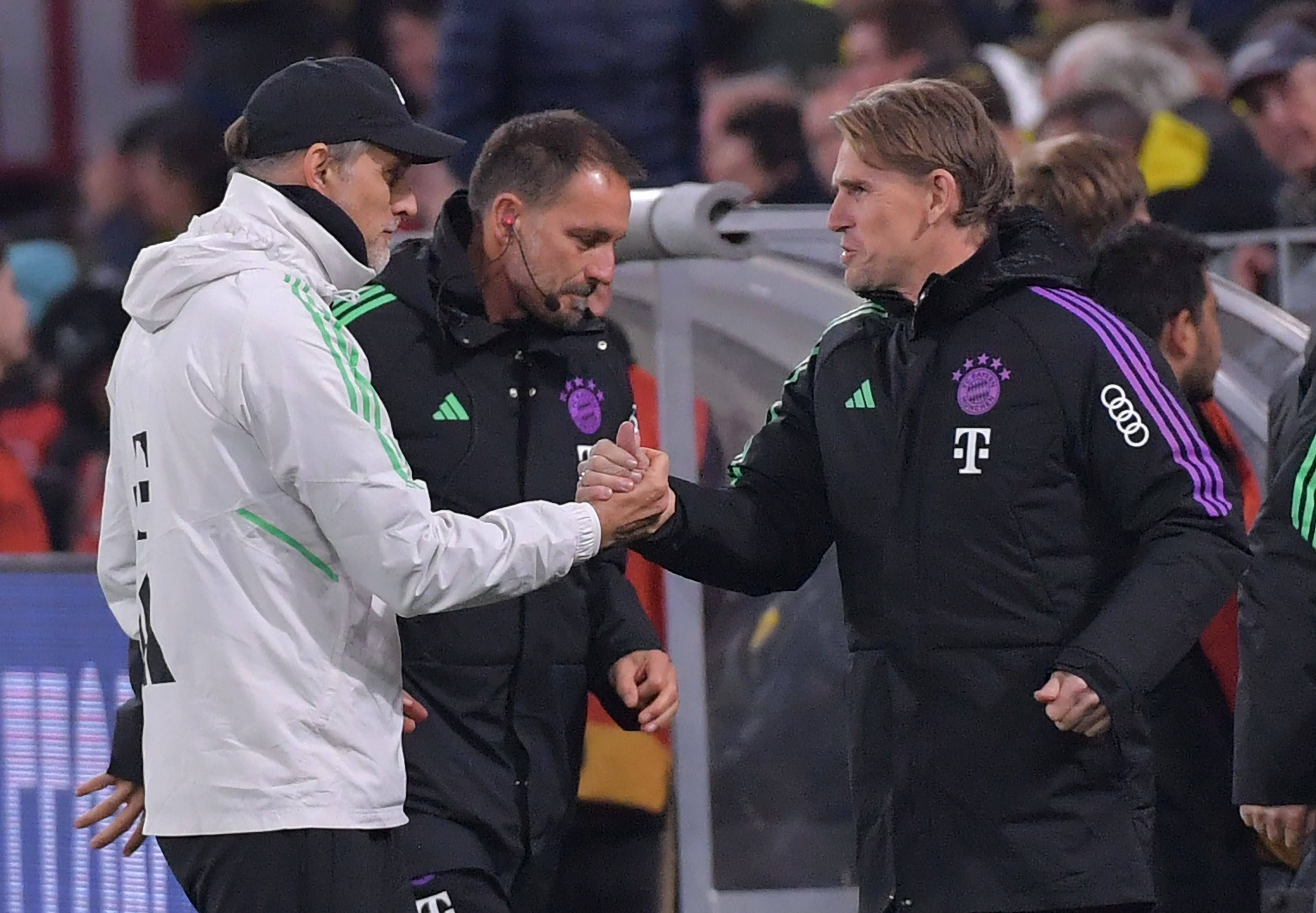 Thomas Tuchel und Christoph Freund.