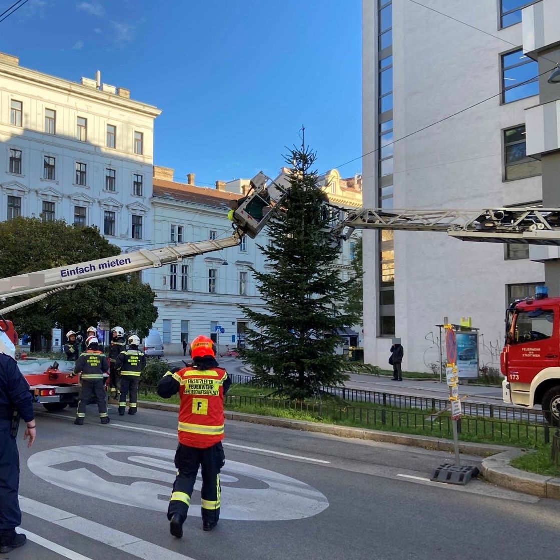 Schrecksekunden in Wien-Wieden