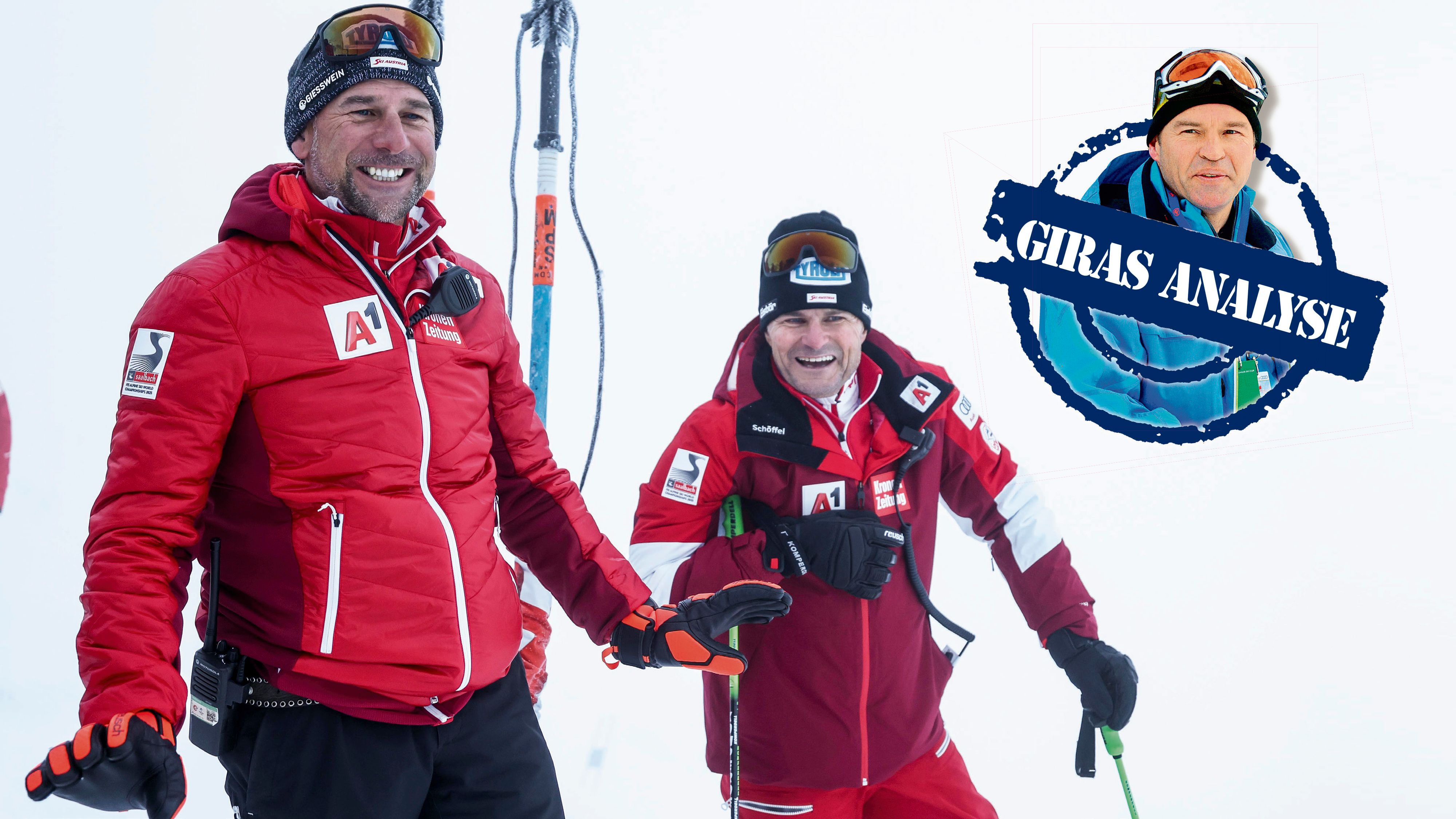 Girardelli über Pfeifer (l.): 