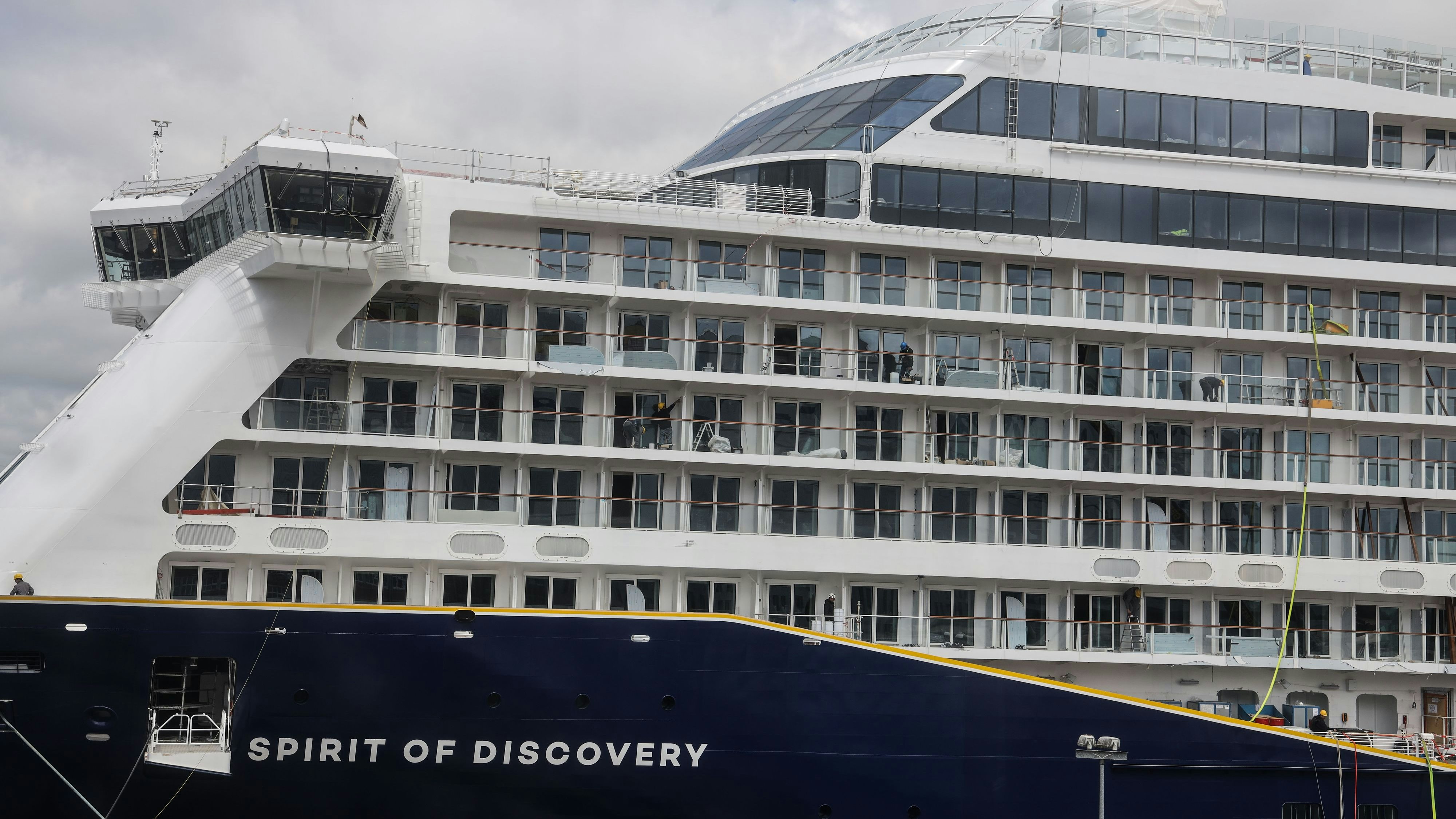 Bei dem Vorfall an Bord der "Spirit of Discovery" sollen 100 Passagiere verletzt worden sein. (Archivbild)