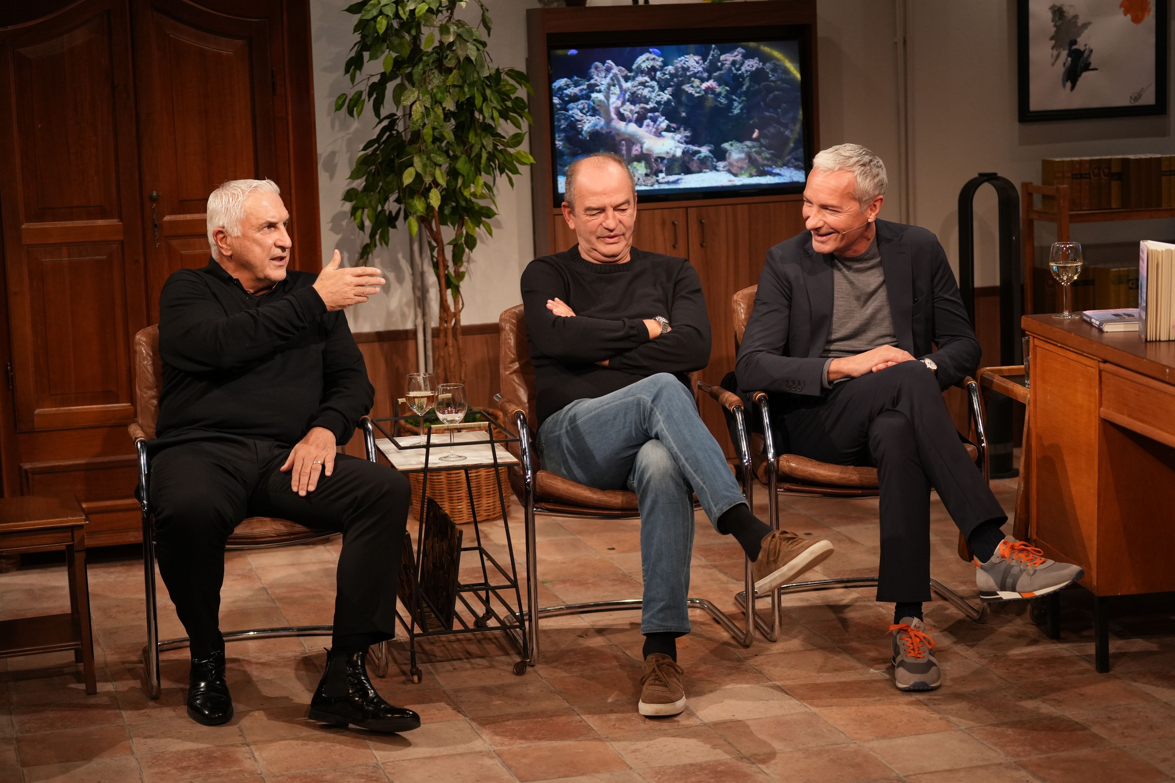 Hans Krankl, Herbert Prohaska und Rainer Pariasek zu Gast bei 