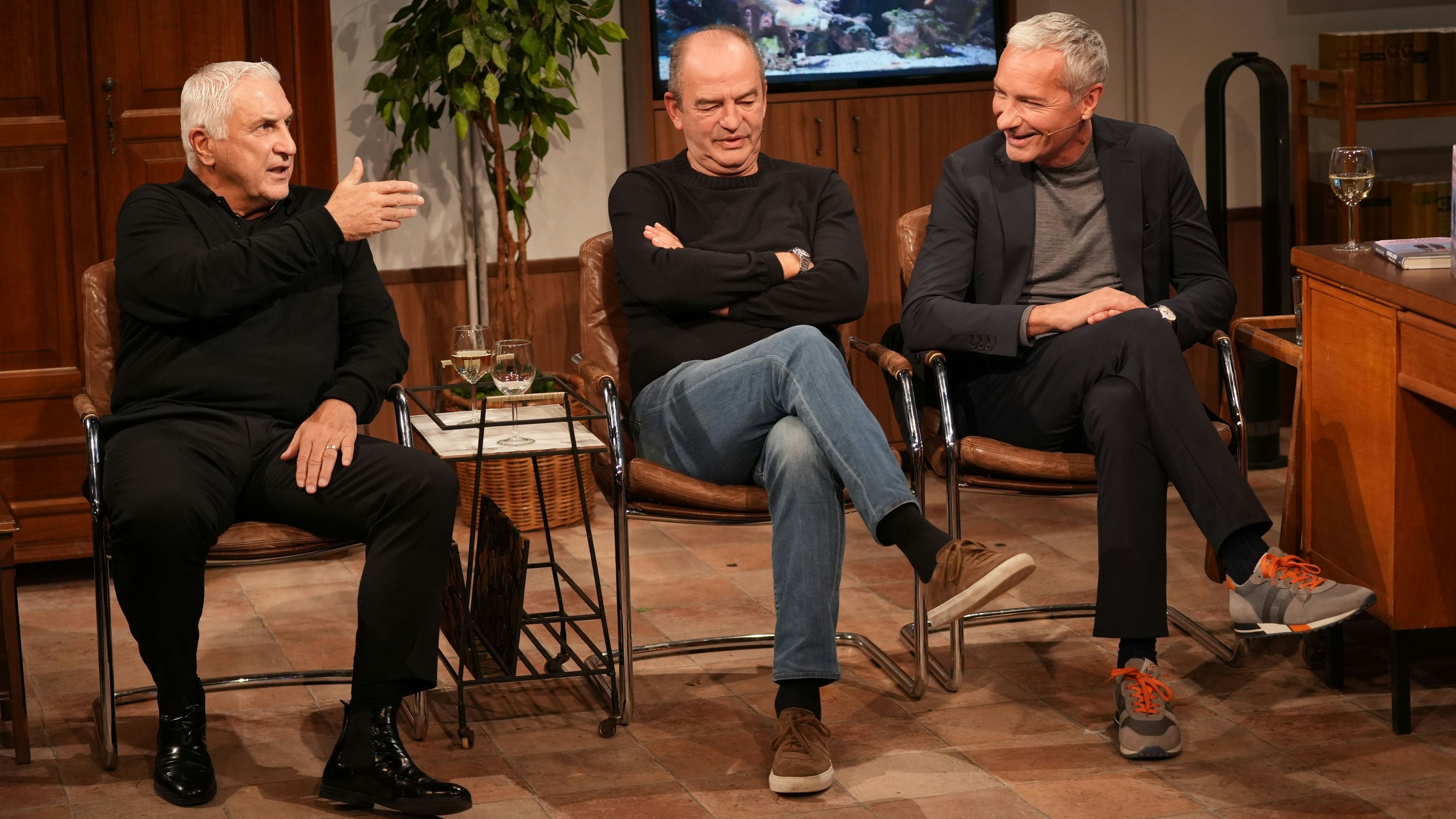 Hans Krankl, Herbert Prohaska und Rainer Pariasek zu Gast bei "Willkommen Österreich" 