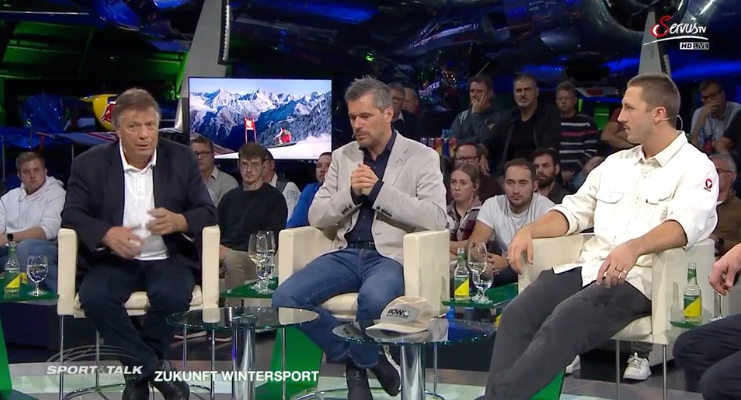 Von links: Peter Schröcknadel, Tourismusforscher Günther Aigner, Julian Schütter.