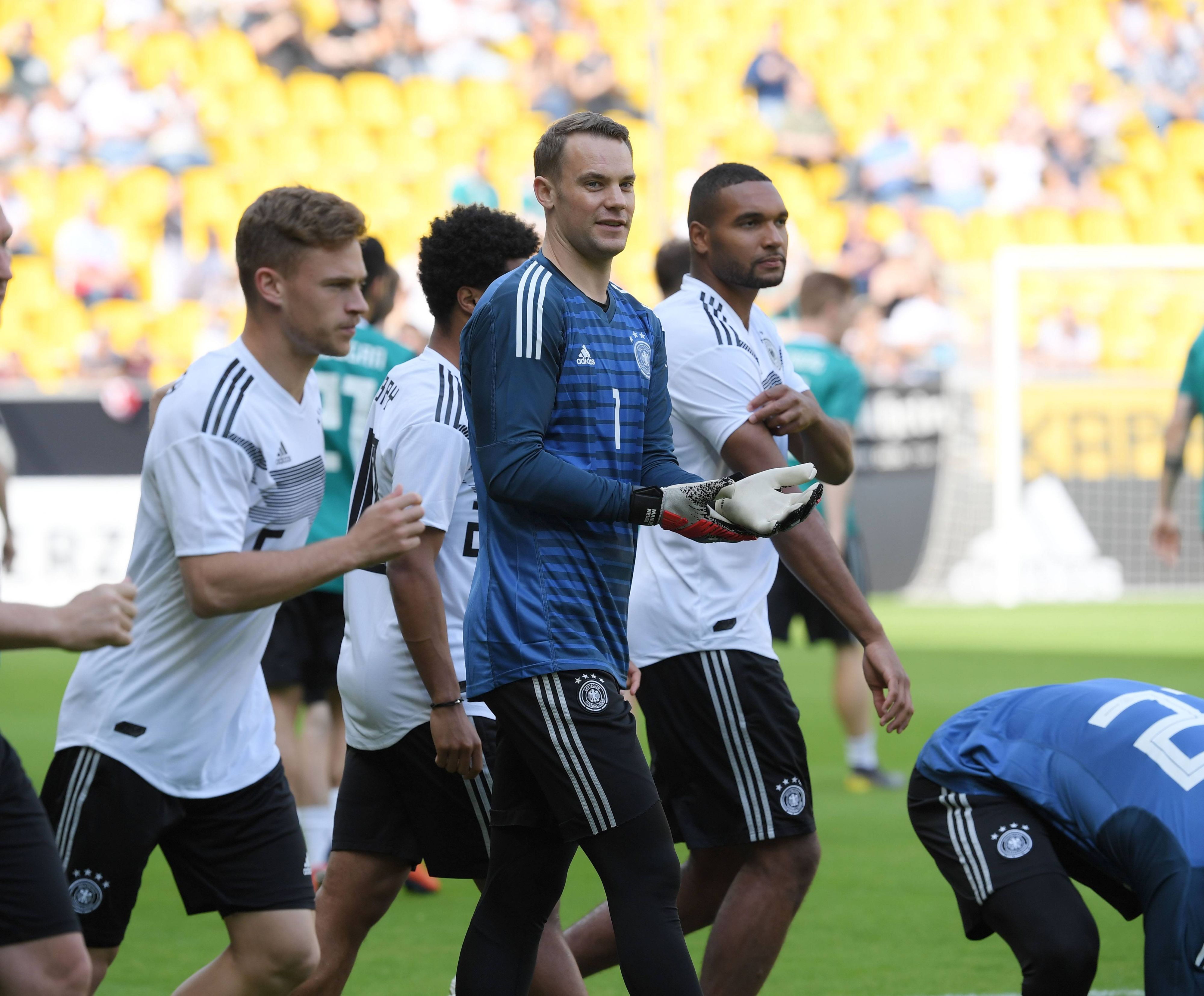 DFB-Stars Kimmich, Neuer, Tah