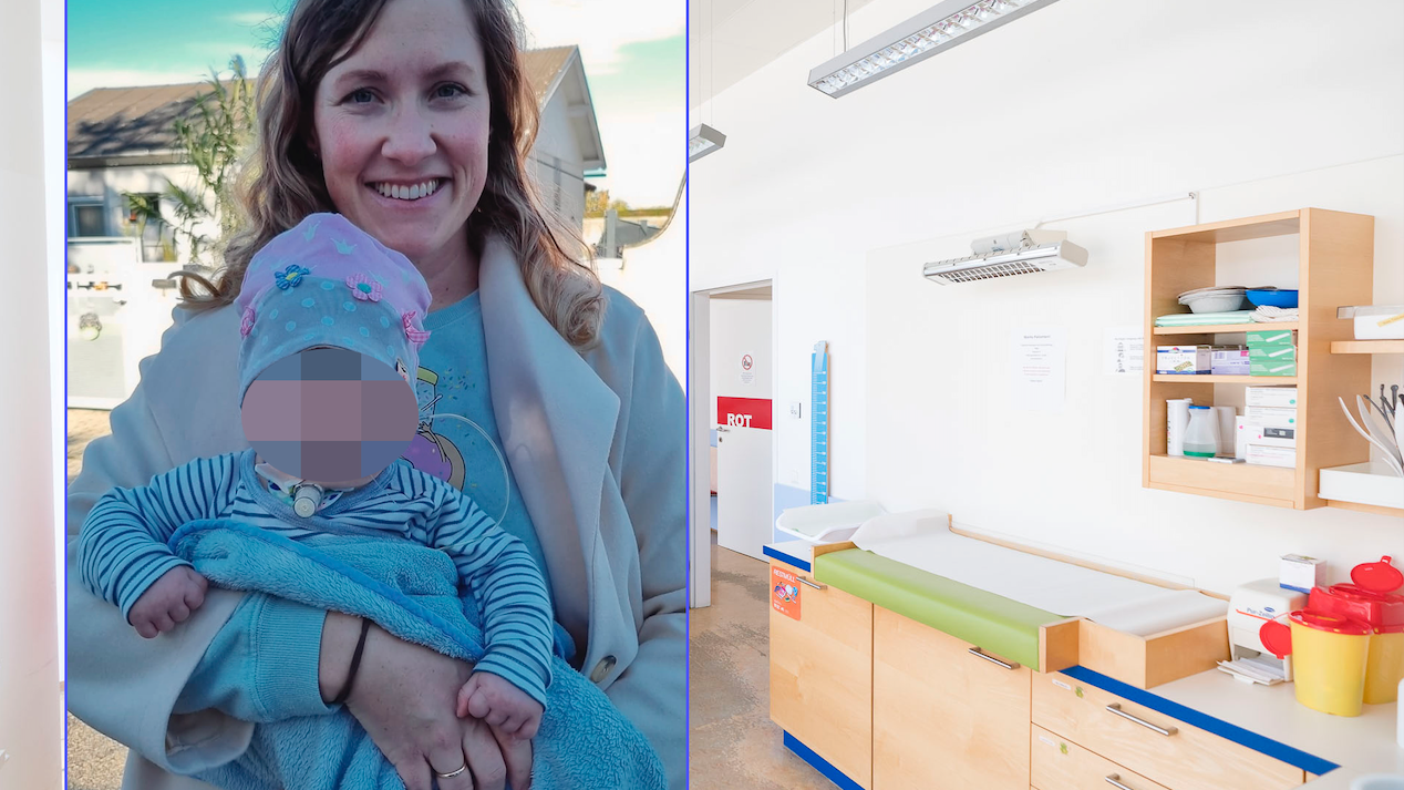 Luftröhrenschnitt rettete kleiner Magdalena das Leben