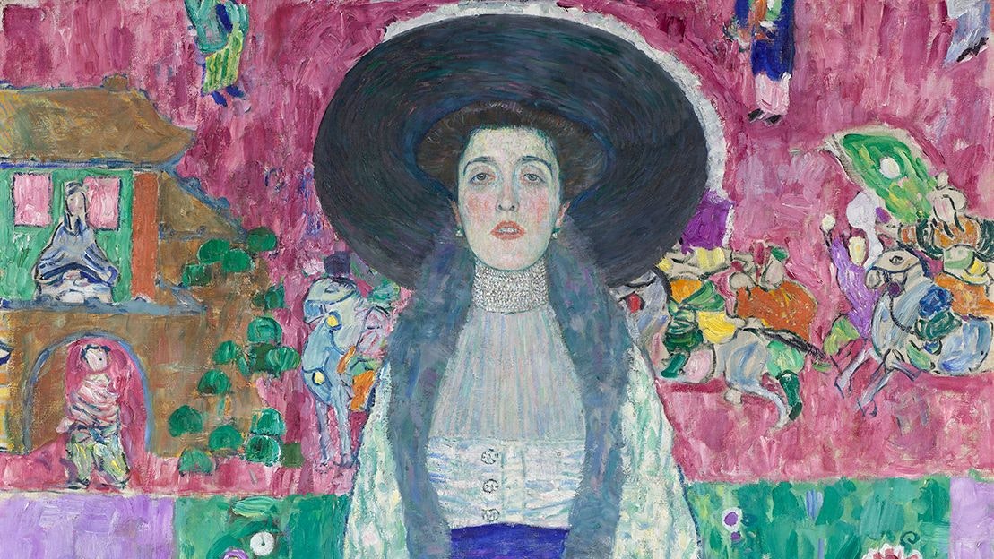 Klimts "Adele Bloch-Bauer II" im Oberen Belvedere