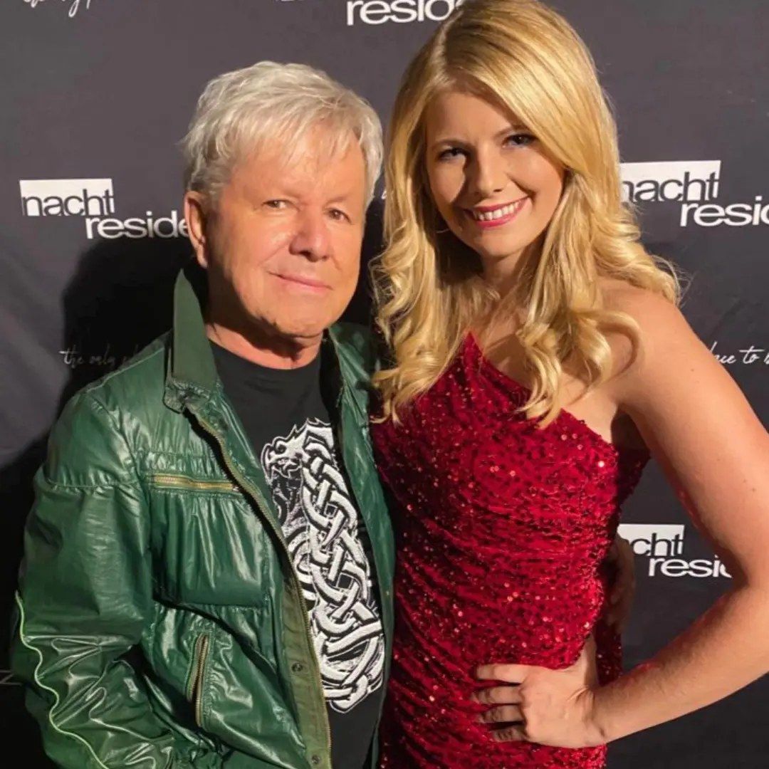 Sängerin <strong>Melanie Payer</strong> und Schlager-Kollege <strong>G.G. Anderson</strong> beim Branchentreff der 