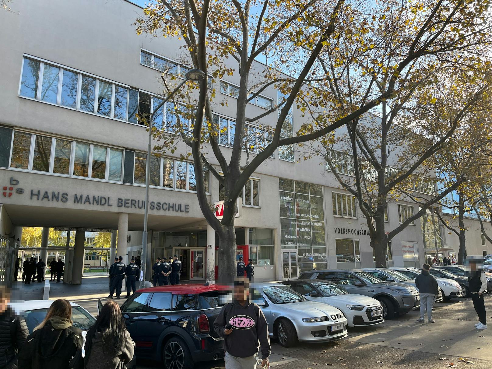 Bombendrohung an der Hans-Mandl-Berufsschule (Wien-Meidling)