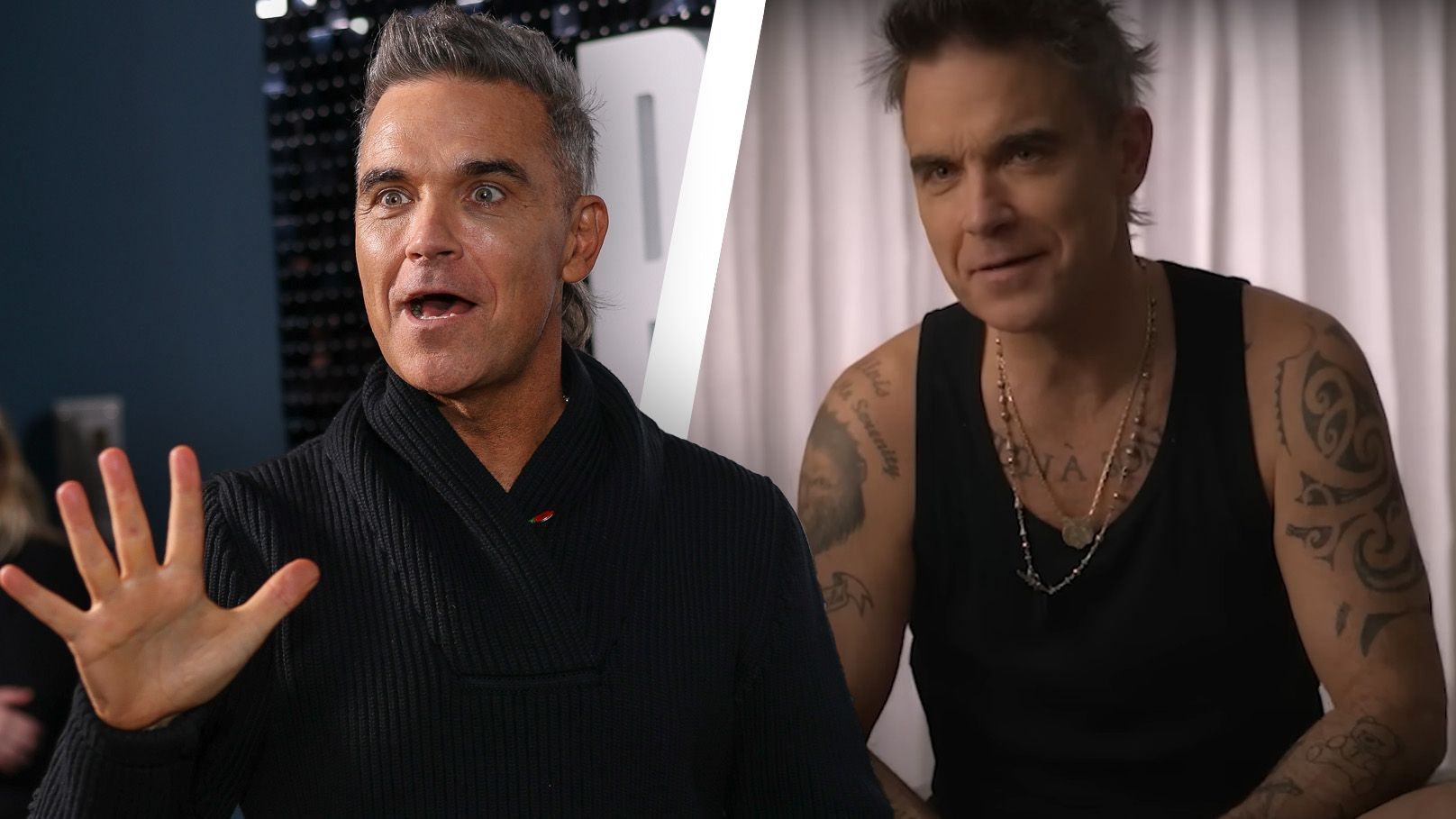 Robbie Williams spricht auf Netflix über sein Leben.