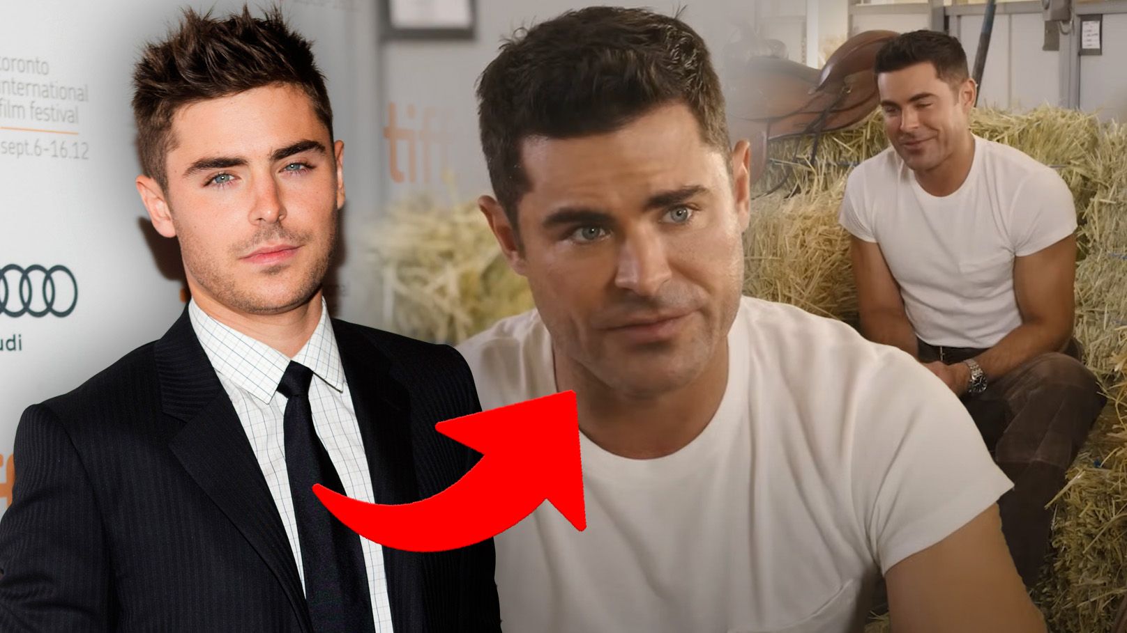 Zac Efron hat sich über die Jahre verändert.