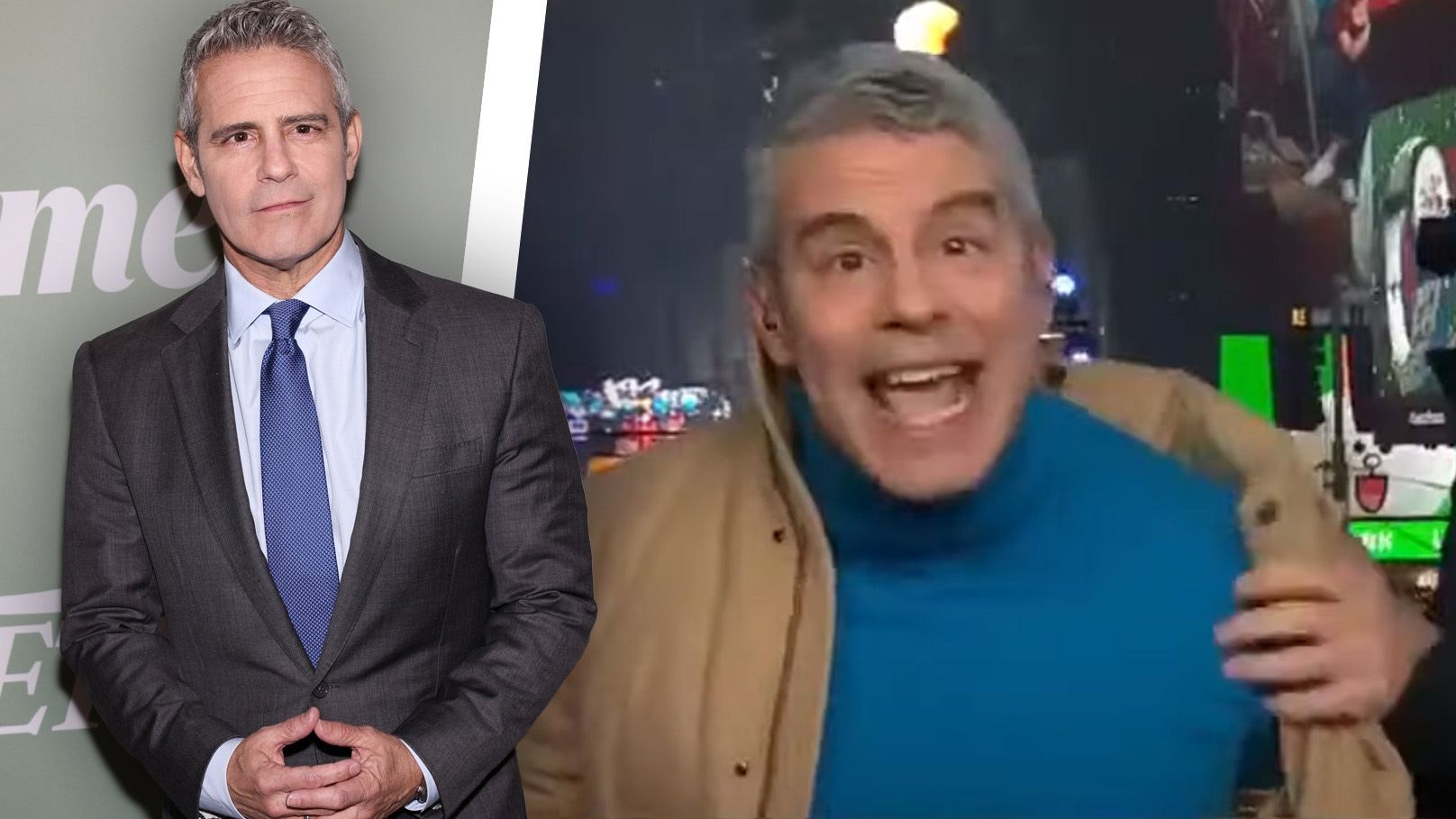 Andy Cohen sorgte mit seinem TV-Auftritt für Aufsehen.