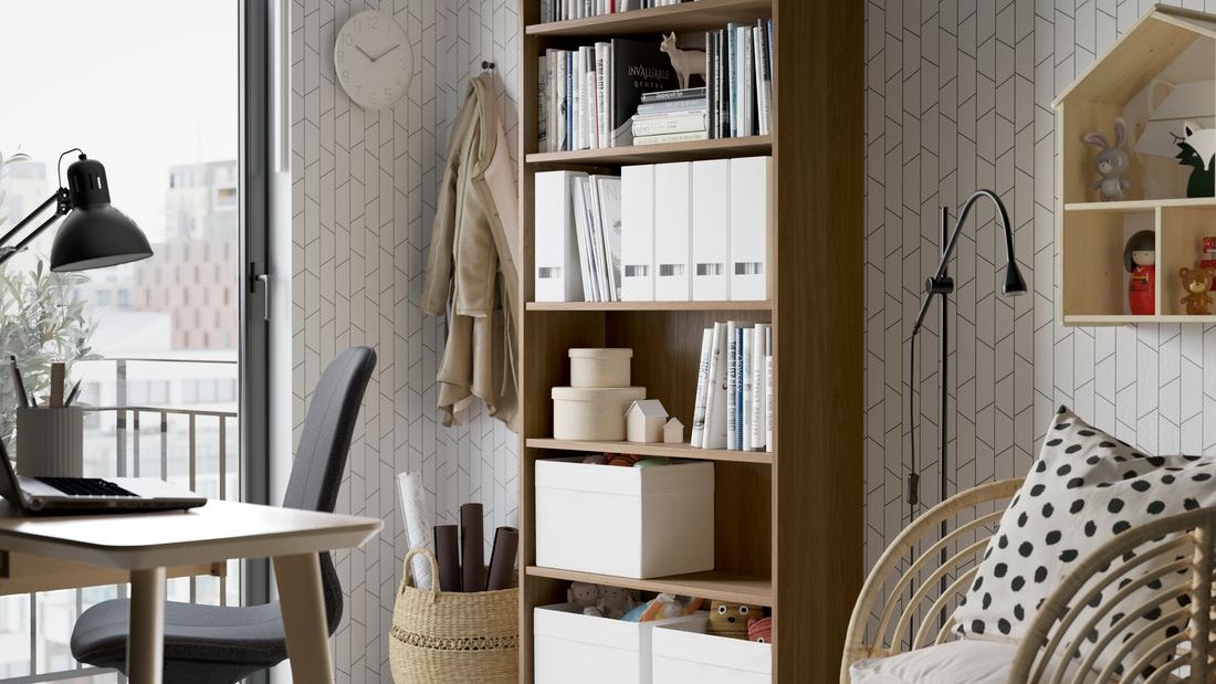 Das Billy-Regal bekommt ab 2024 neue Materialen, Farben und soll einfacher zum Aufbauen sein.