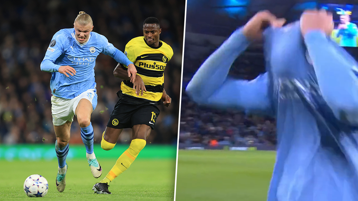 Ali Camara wollte schon in der Pause das Haaland-Trikot