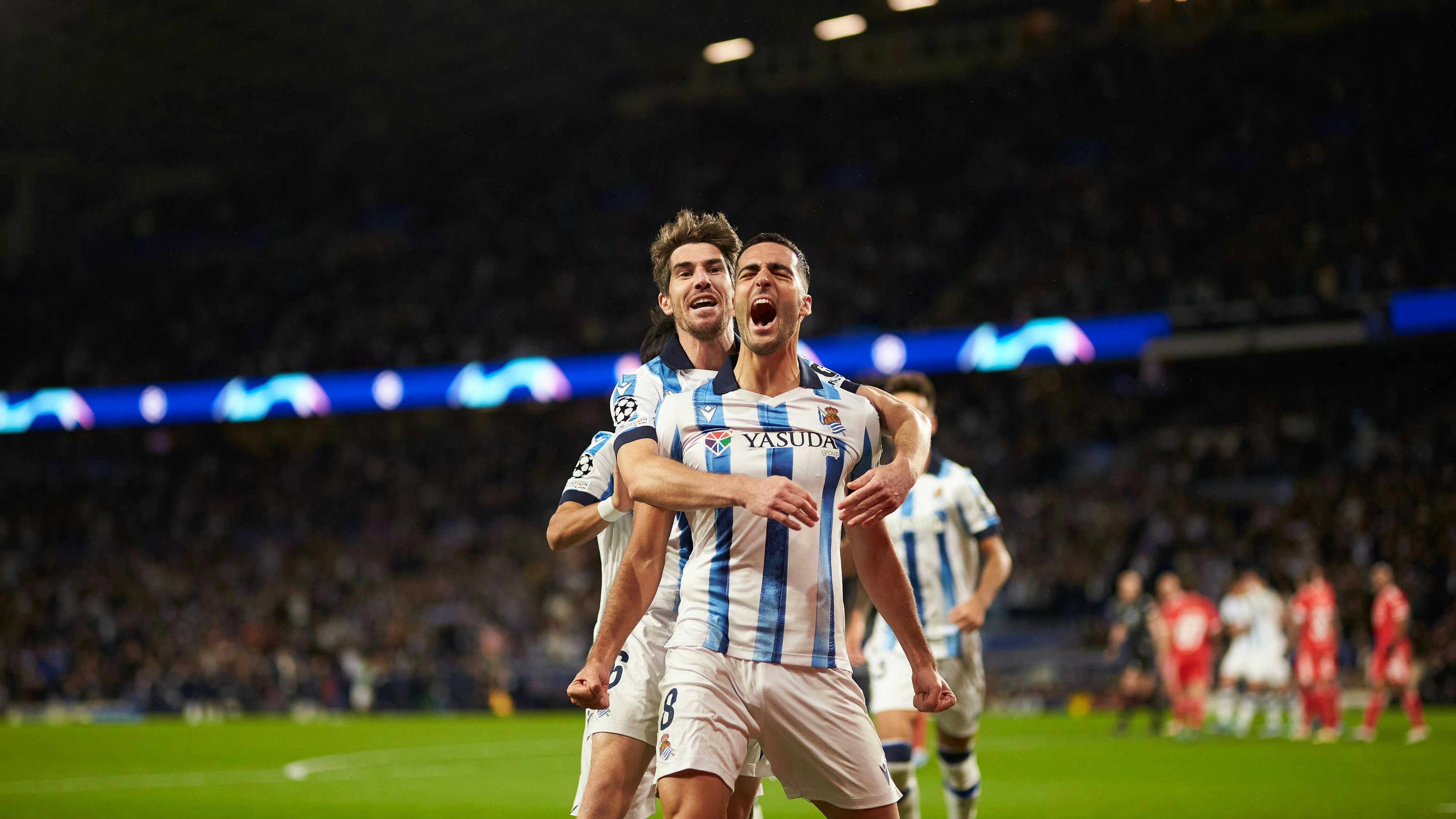 Real Sociedad spielt gegen Benfica groß auf.