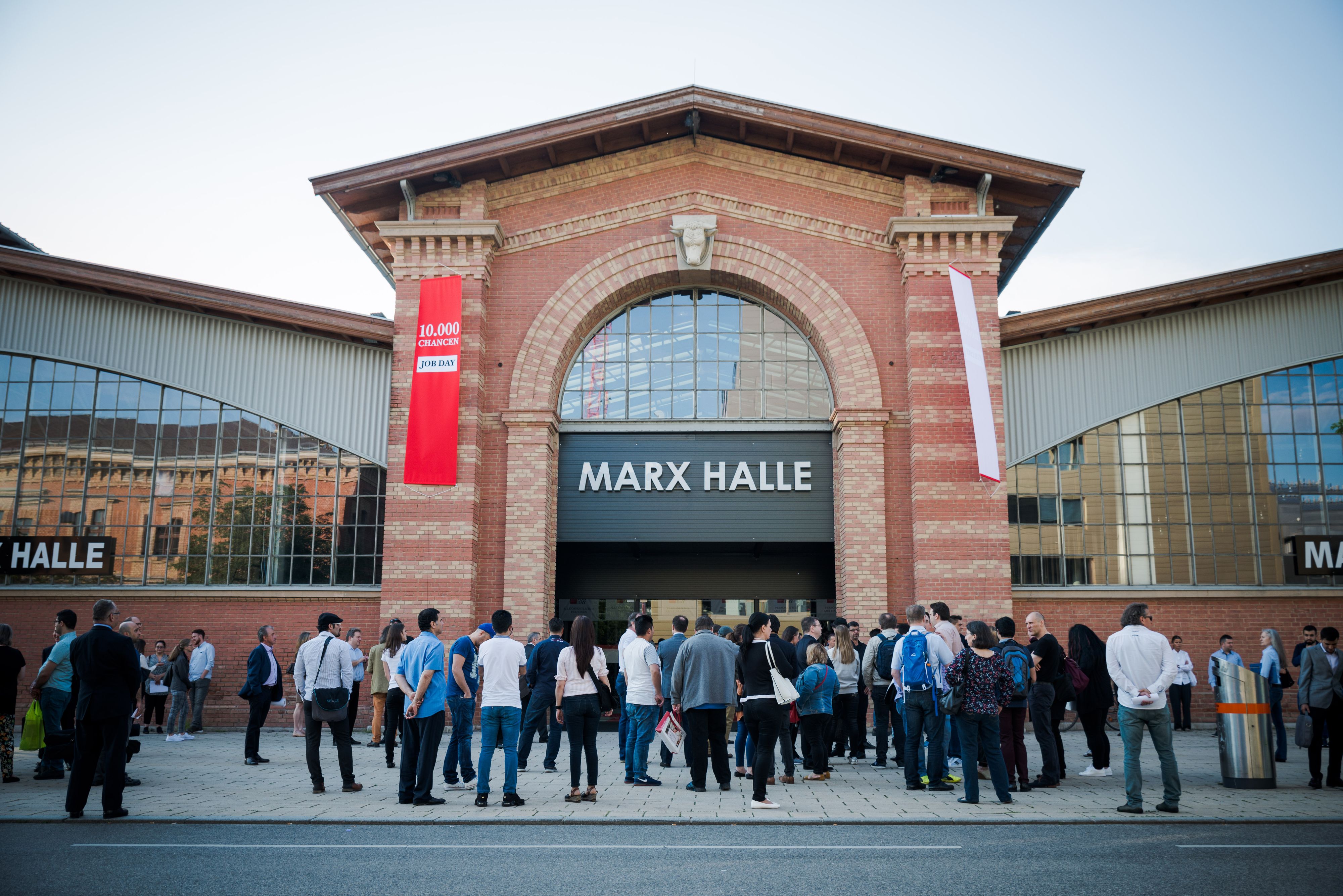 Jobchancen in der Marx Halle: Zufriedenheit im neuen Job ist das oberste Ziel der Veranstalter