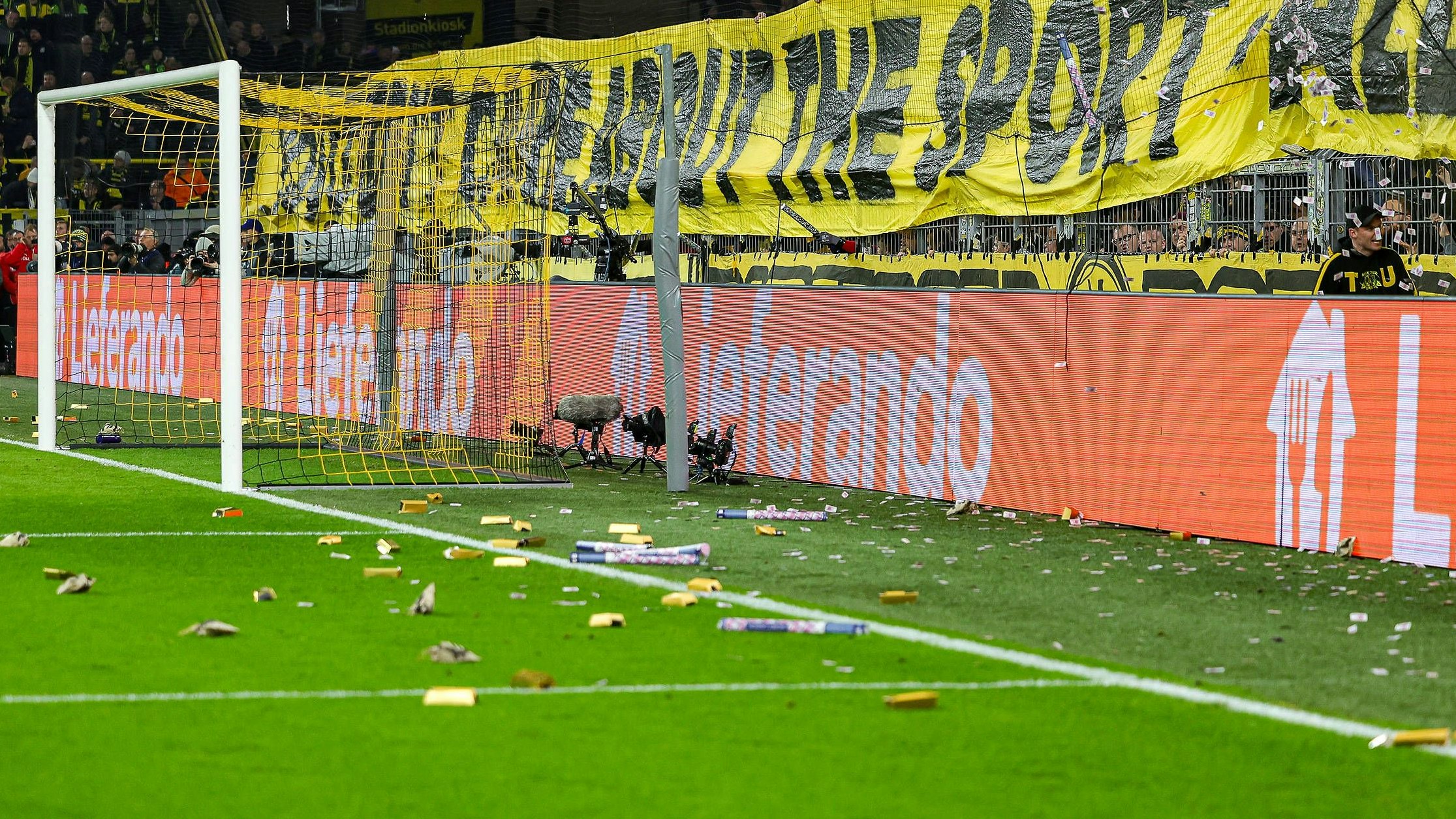Fan-Proteste in Dortmund