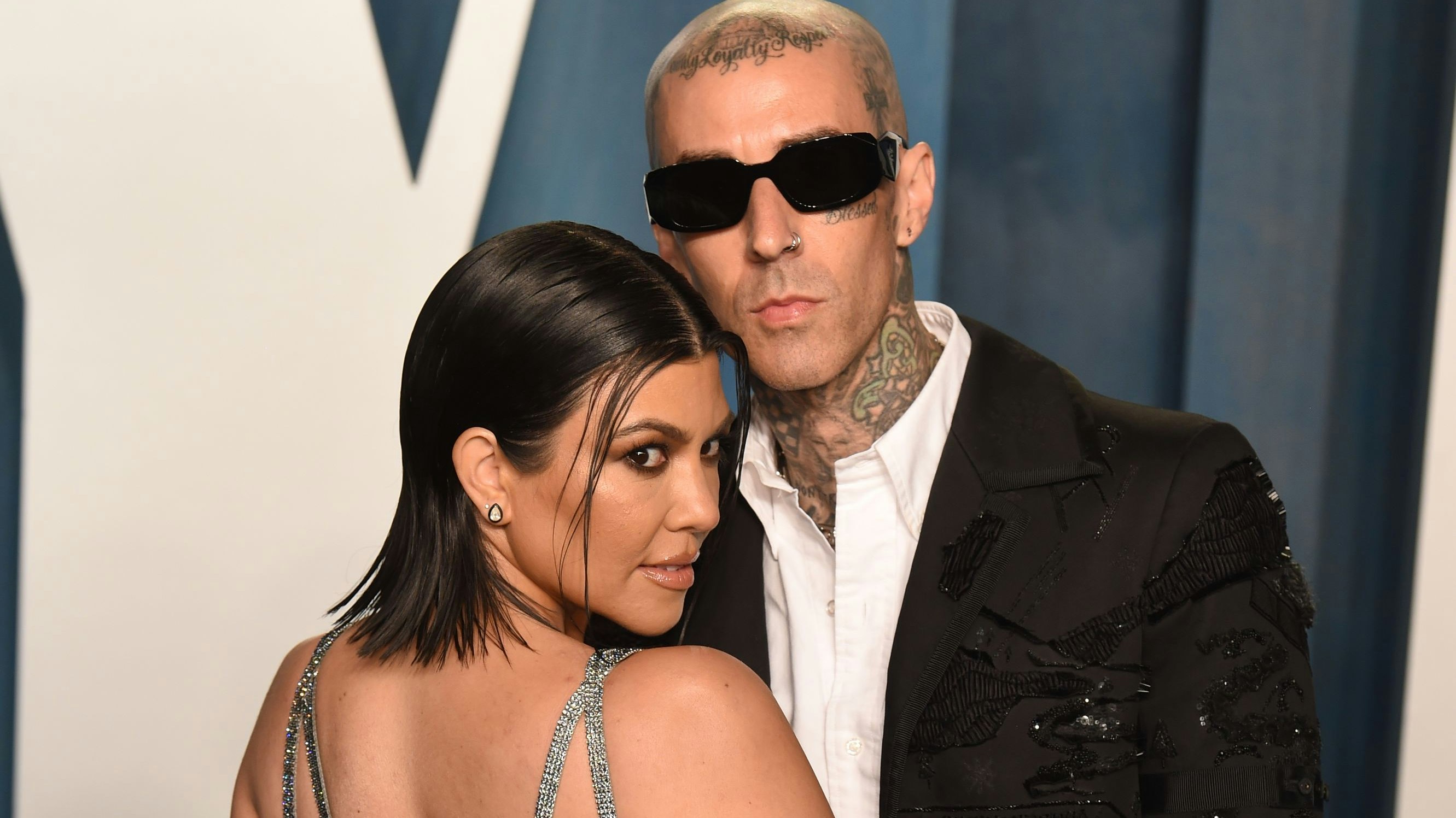 Kourtney Kardashian und Travis Barker