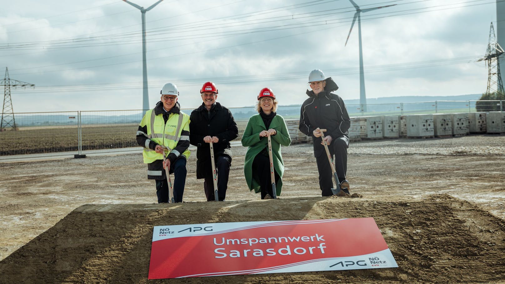 In Sarasdorf wird ein 200 Millionen-Projekt der Austrian Power Grid und der Netz NÖ umgesetzt. 
