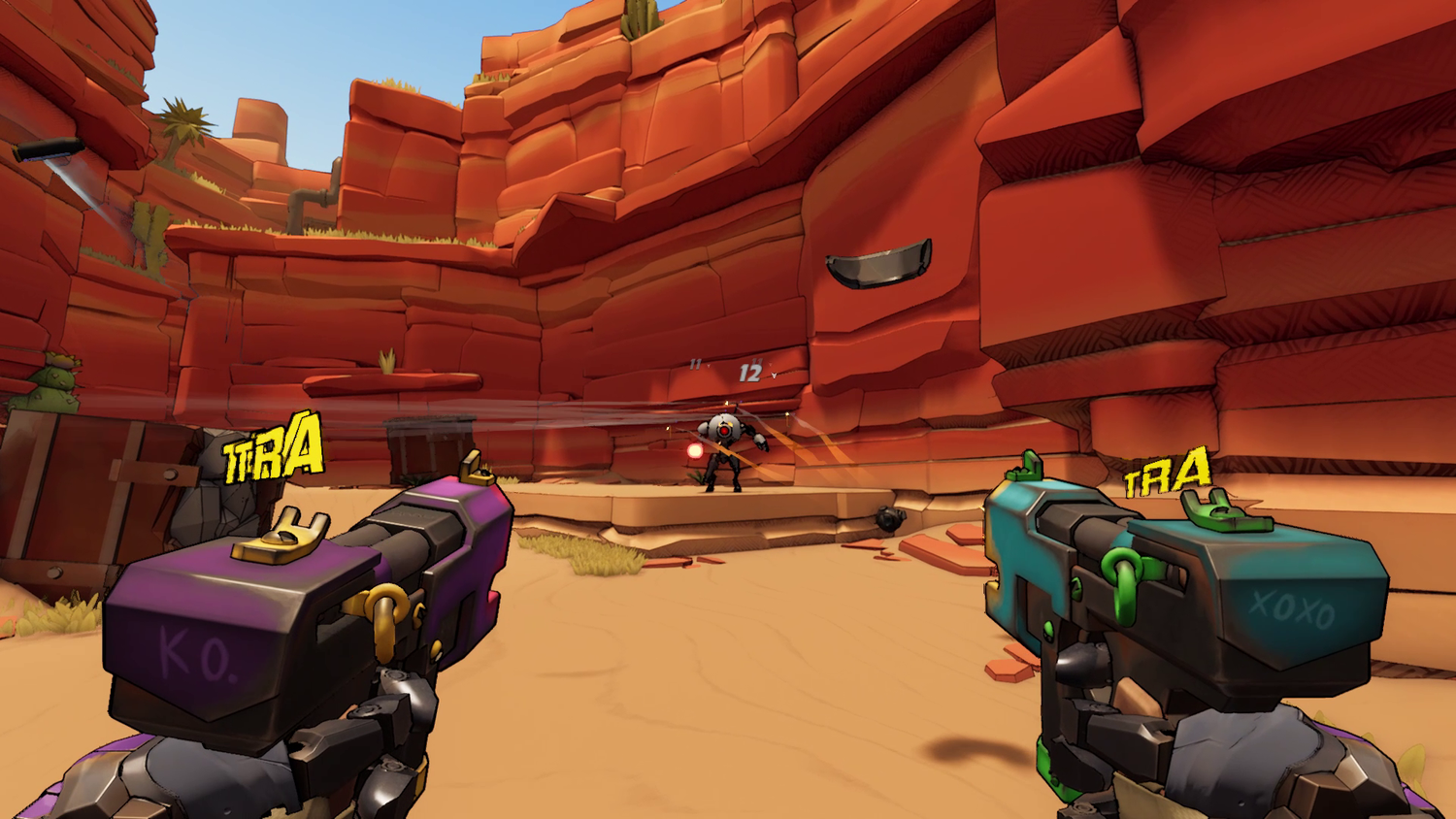 "Roboquest" als Roguelite-Shooter im "Borderlands"-Look