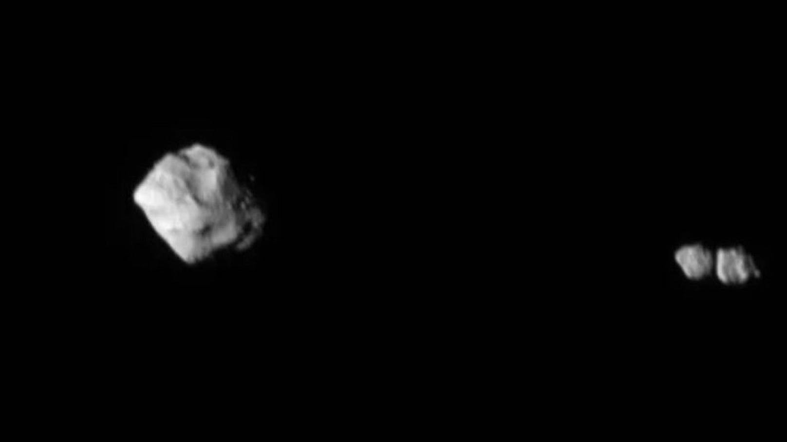 Bilder von NASA-Sonde "Lucy" lassen Forscher rätseln