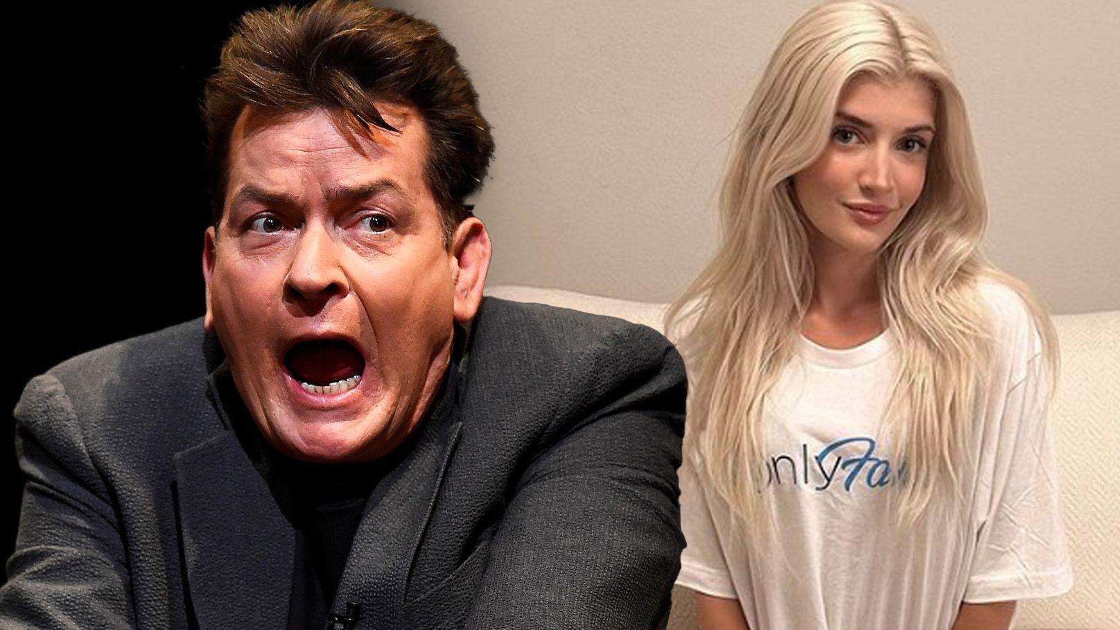 Charlie Sheen ist gespaltener Meinung über die OnlyFans-Laufbahn seiner Tochter.