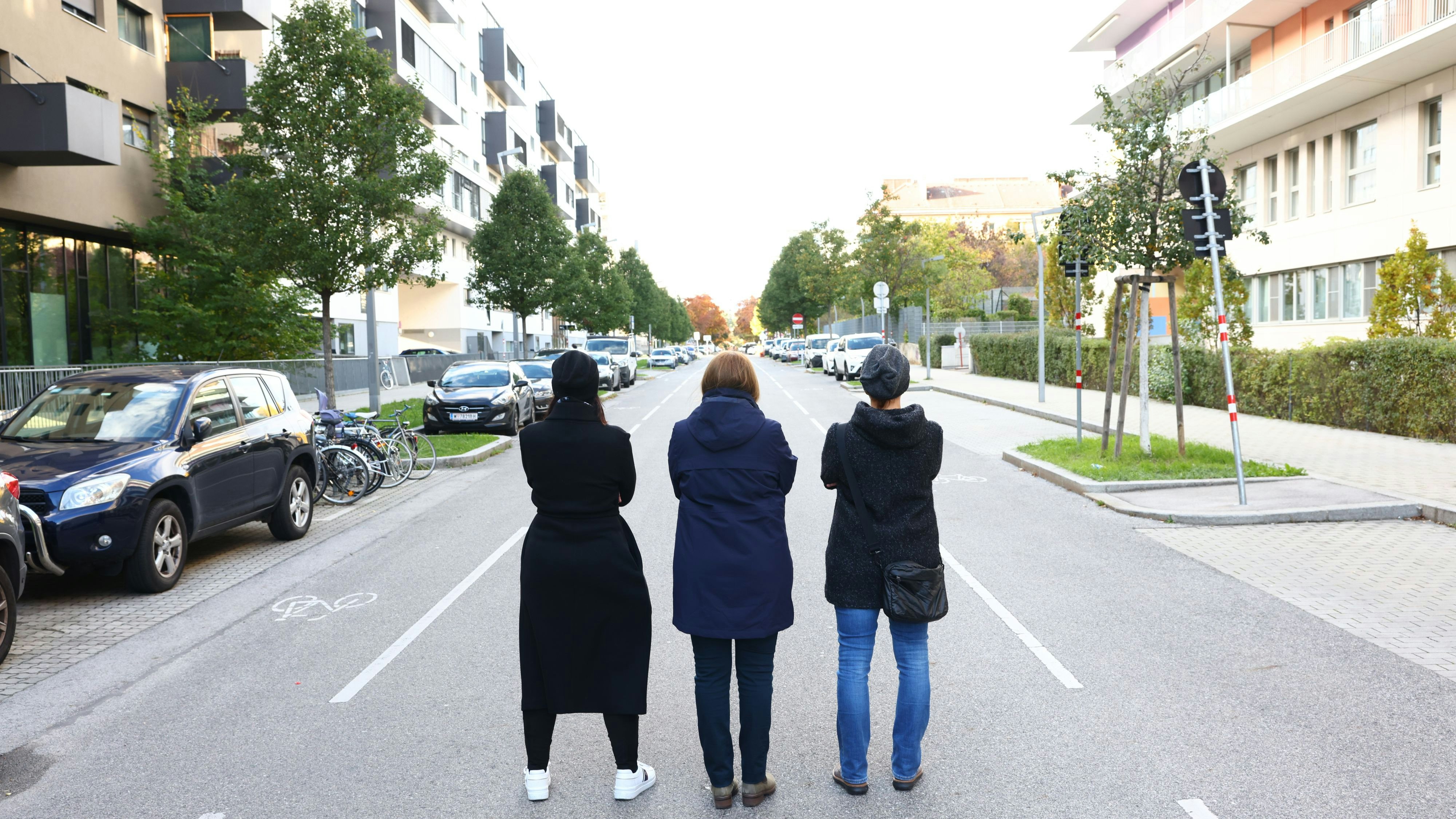 Die Anrainer in der Vorgartenstraße wehren sich: Sie wollen die neu geplante Linie 12 nicht.