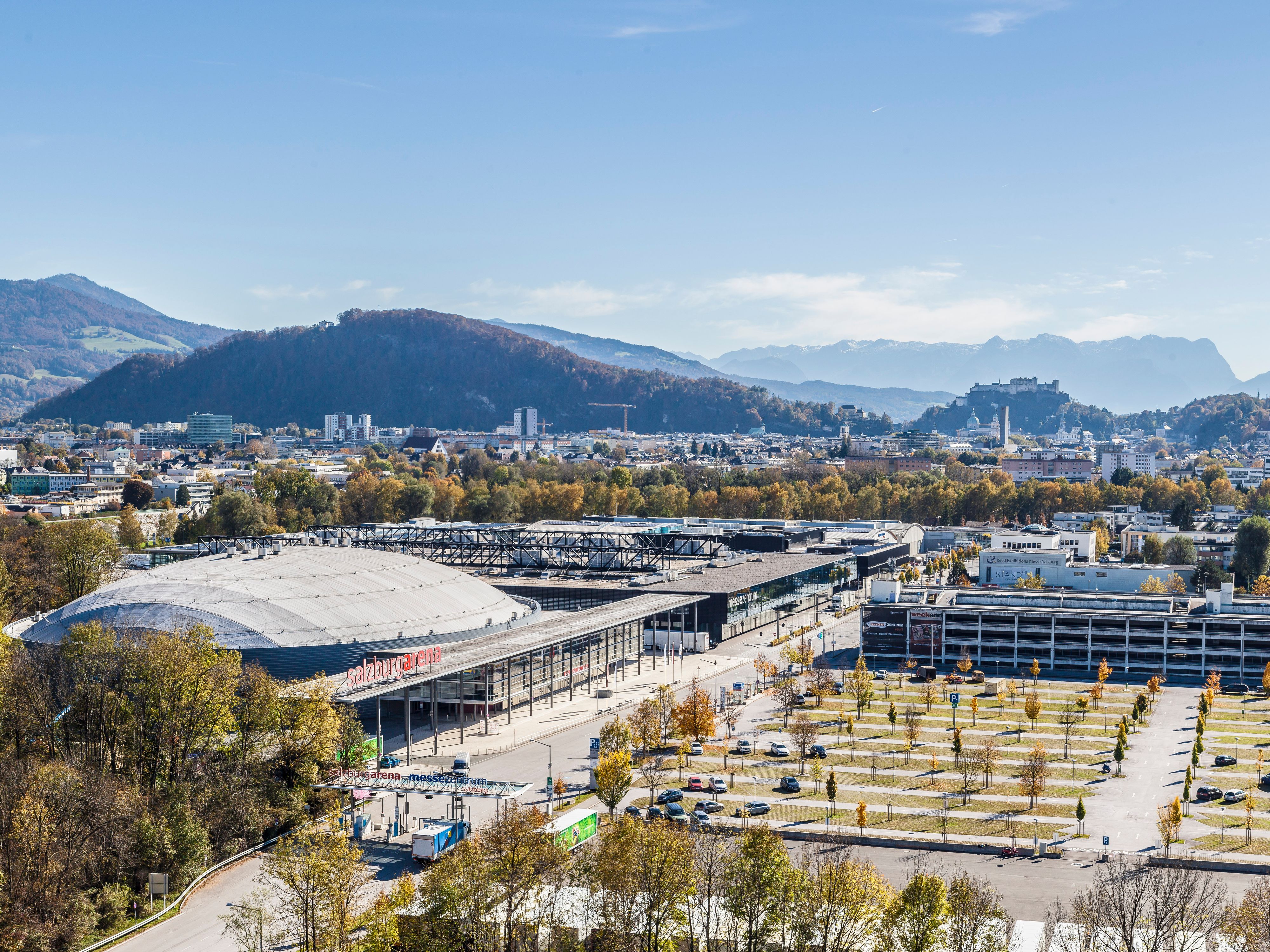 Das Messezentrum Salzburg wird von Samstag bis Mittwoch bei der Gastro-Messe 