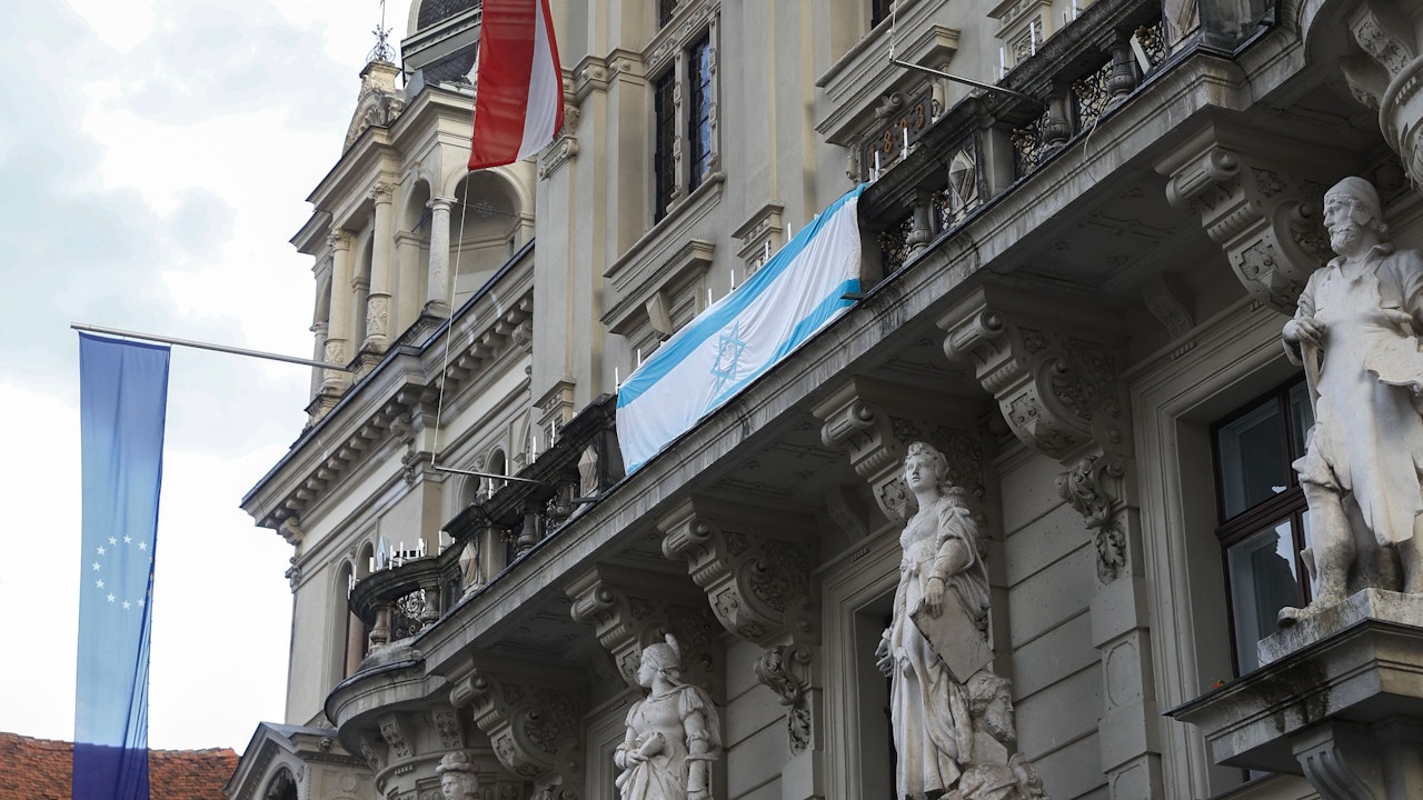 Heute.at - Erneute Attacke auf Israel-Fahne in Österreich