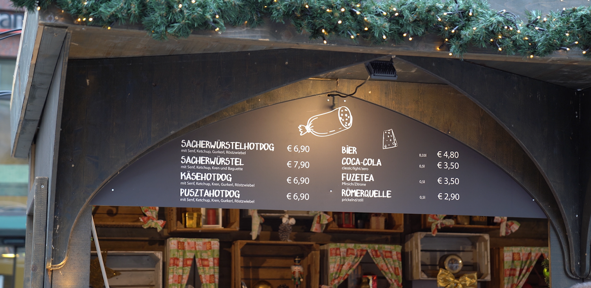 Preis-Check auf Adventmärkten 