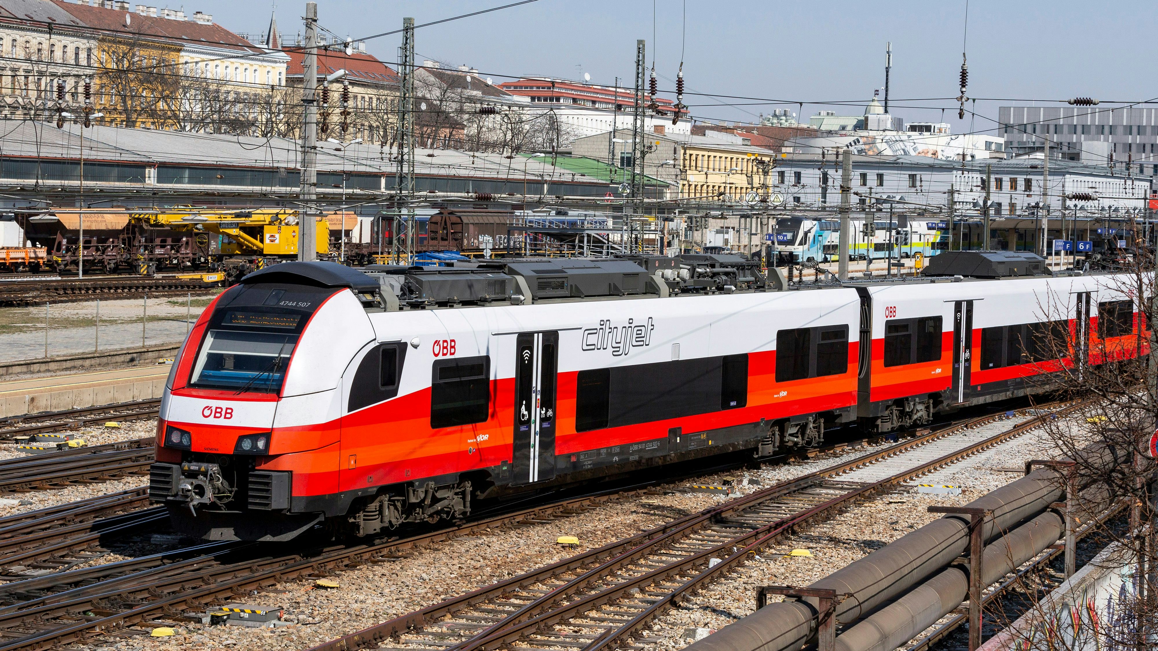 Derzeit ist zwischen Wien Westbahnhof und Hütteldorf der Zugverkehr nur eingeschränkt möglich.